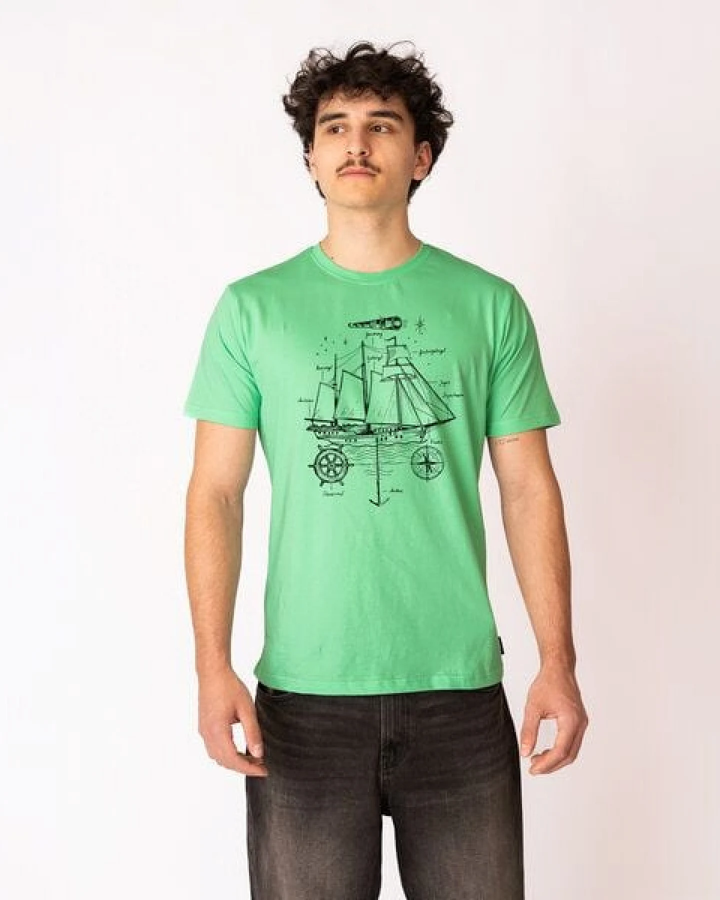 GARY MASH T-Shirt Sailor aus Biobaumwolle – Ansicht 4