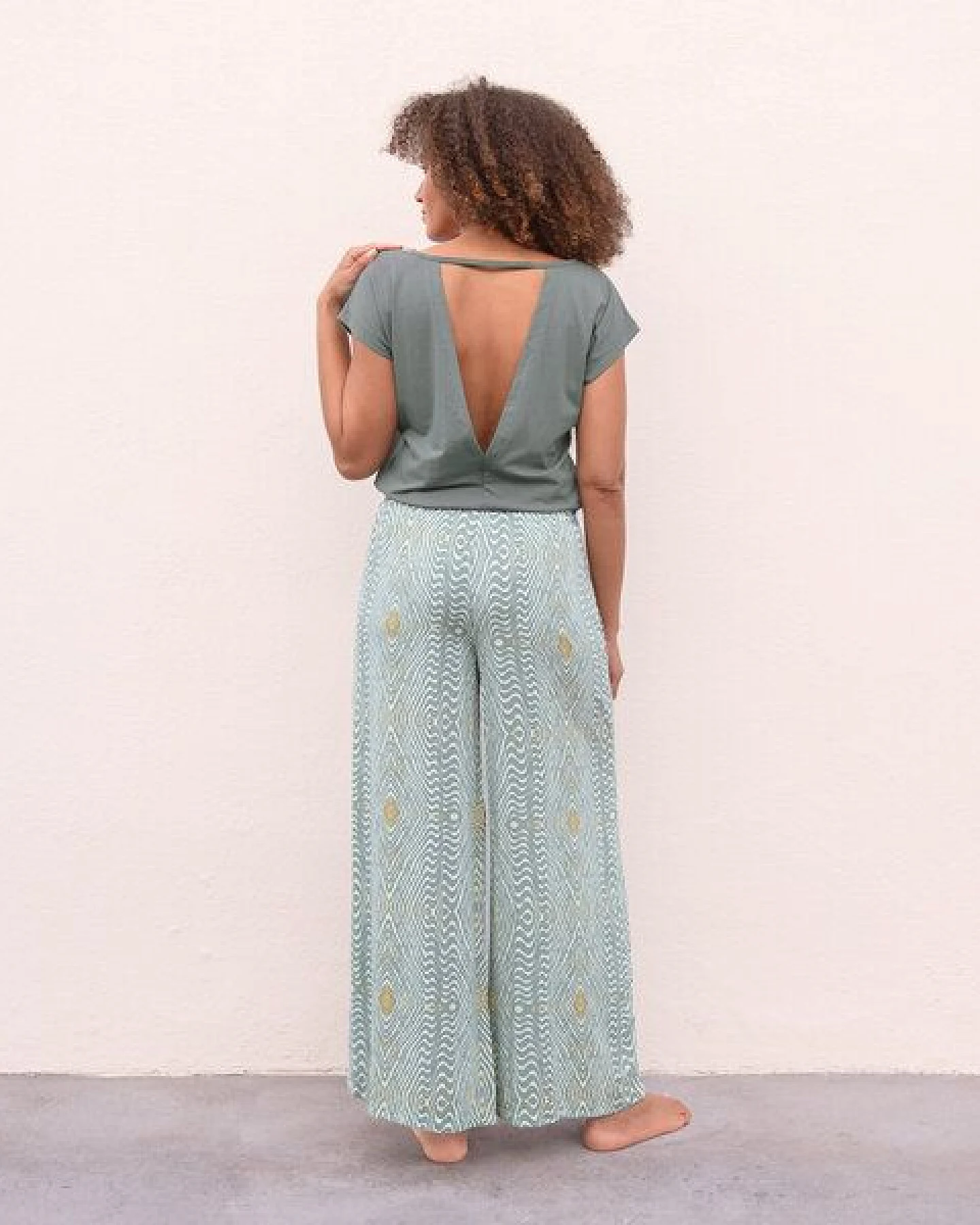 Jaya MELODY - Damen - leichte Sommerhose für Yoga und Freizeit – Ansicht 3