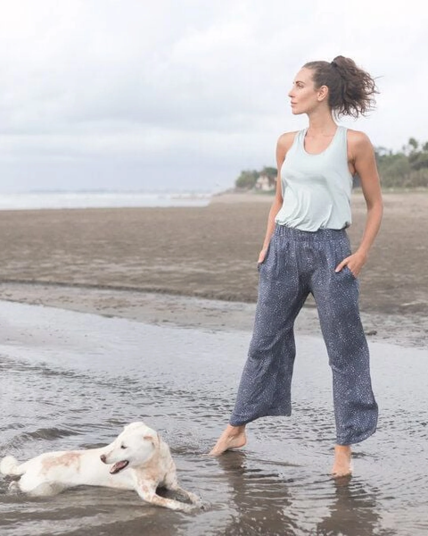 Jaya MELODY - Damen - leichte Sommerhose für Yoga und Freizeit – Ansicht 4