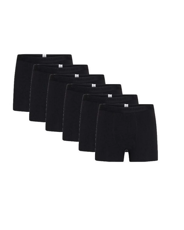 KnowledgeCotton Apparel 6er Pack Boxershorts - 6 pack solid colored underwear - GOTS/Vegan