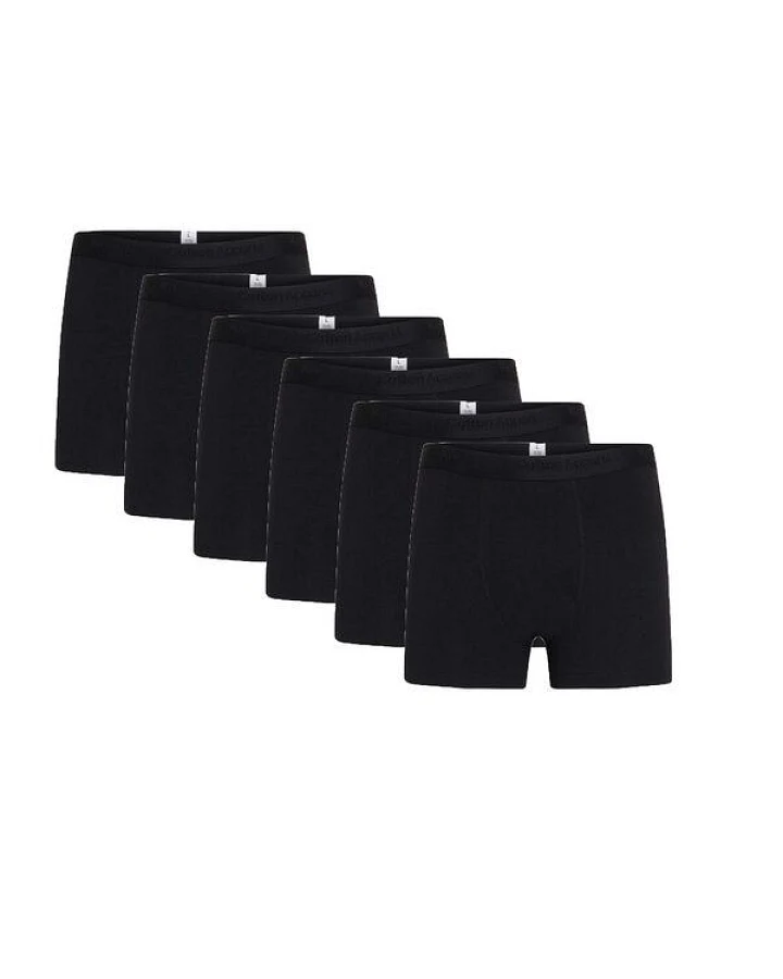 Produktseite: KnowledgeCotton Apparel 6er Pack Boxershorts - 6 pack solid colored underwear - GOTS/Vegan