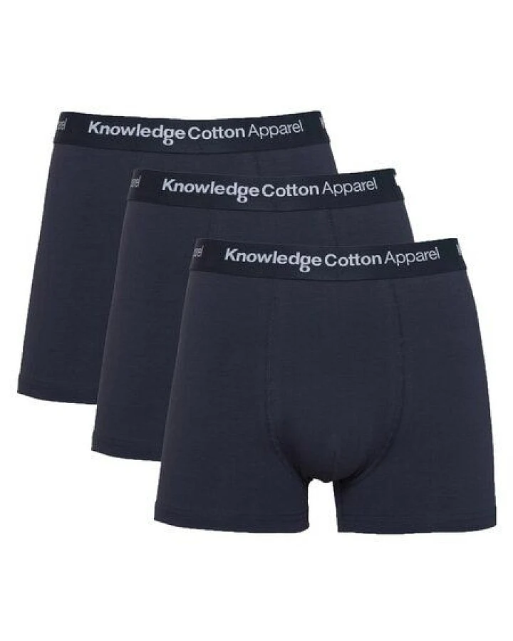 KnowledgeCotton Apparel 3er Pack Boxershorts - solid colored underwear