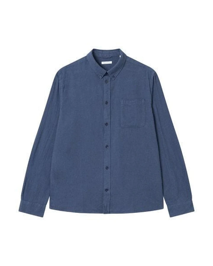 KnowledgeCotton Apparel Flanellhemd- Elder Regular Fit - aus Biobaumwolle