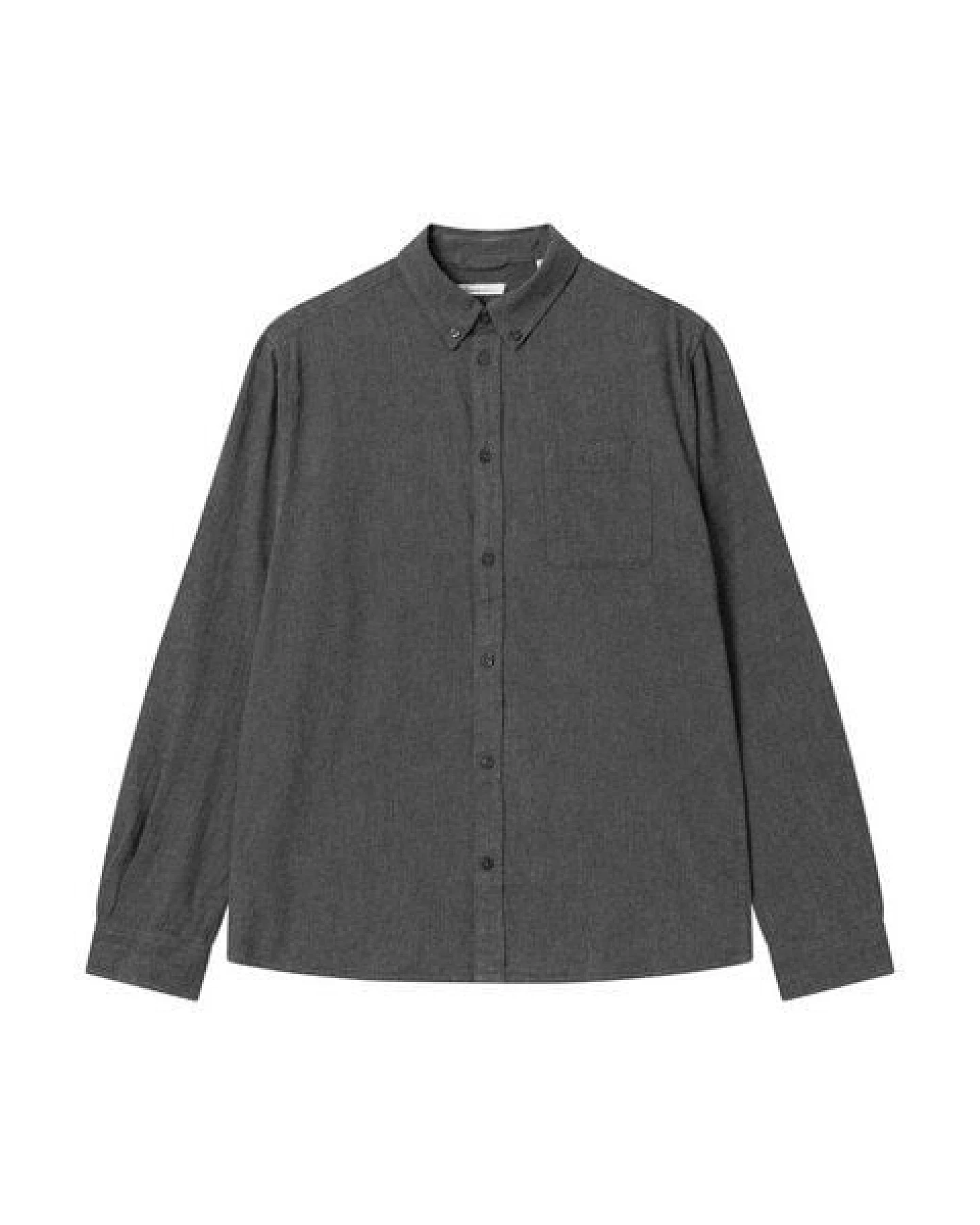 KnowledgeCotton Apparel Flanellhemd- Elder Regular Fit - aus Biobaumwolle – Ansicht 4