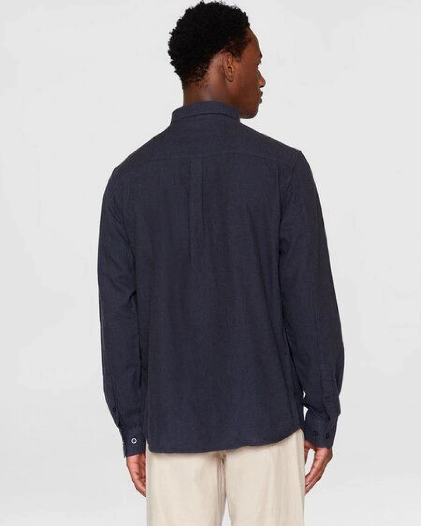 KnowledgeCotton Apparel Flanellhemd- Elder Regular Fit - aus Biobaumwolle – Ansicht 2