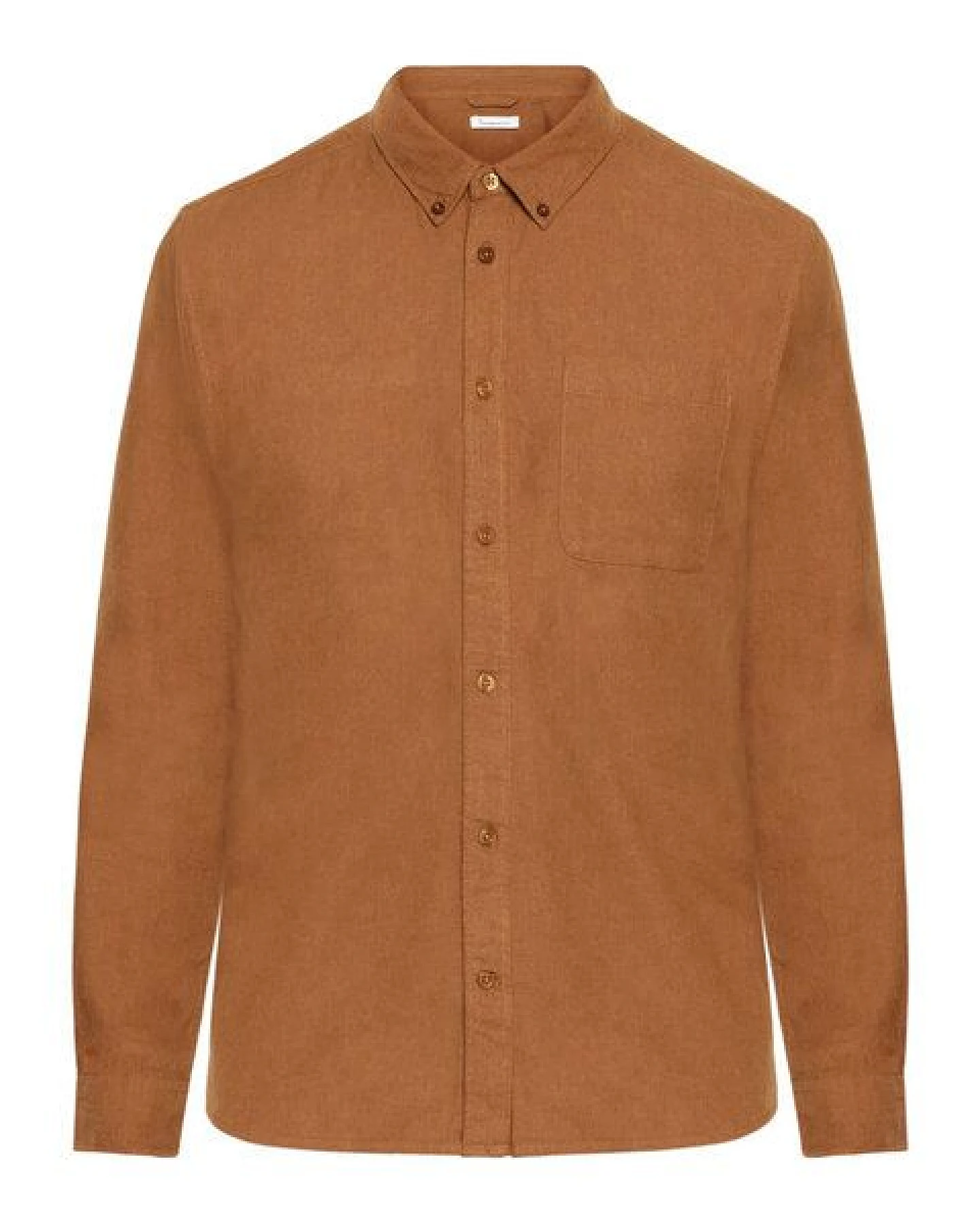 KnowledgeCotton Apparel Flanellhemd- Elder Regular Fit - aus Biobaumwolle – Ansicht 3