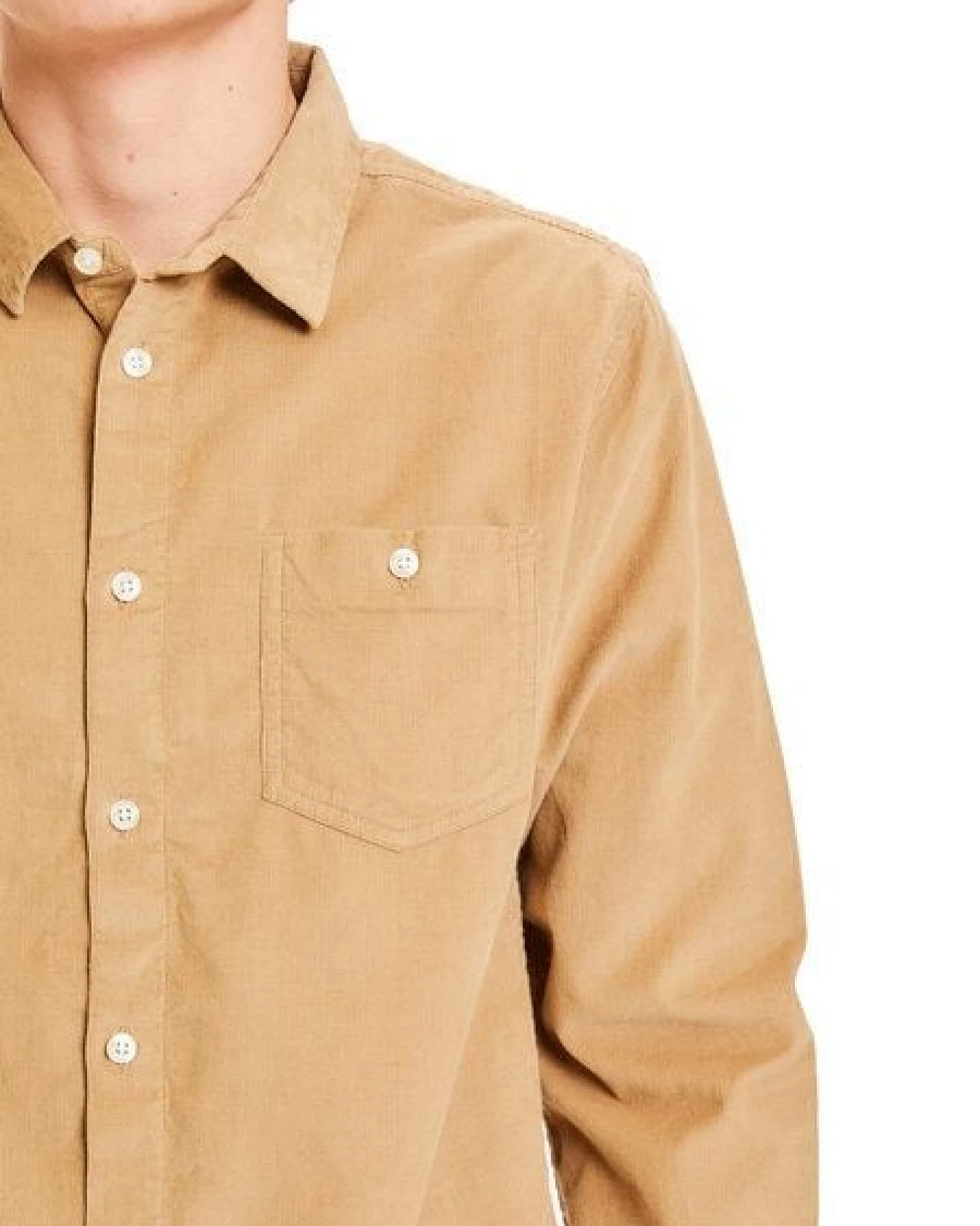 KnowledgeCotton Apparel Cordhemd - Baby Cord Shirt - GOTS/Vegan – Ansicht 4