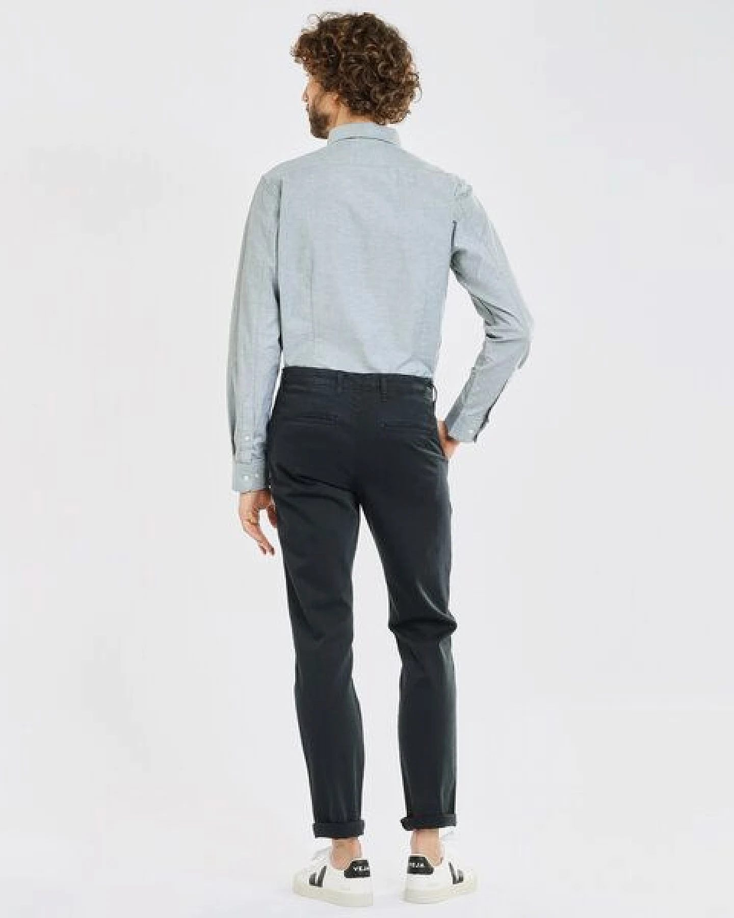 KnowledgeCotton Apparel Chinohose - CHUCK Stretch – Ansicht 2
