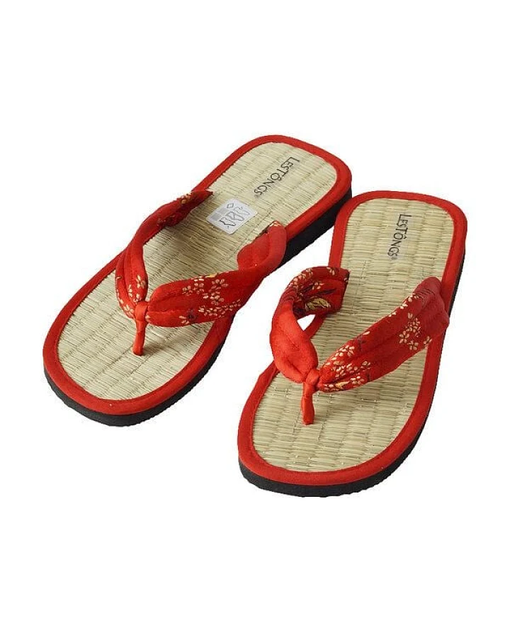 Les Tôngs Juncus-S Japan - vegane & Gesunde Zimtlatschen Flip Flops