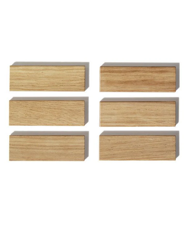 Side by Side Holzmagnete