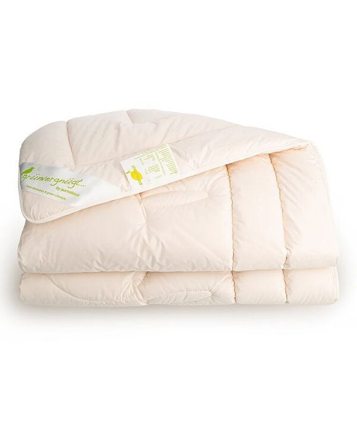 purnatour Bio Merino Wolle kbA Bettdecke Schurwolle DUO Winter