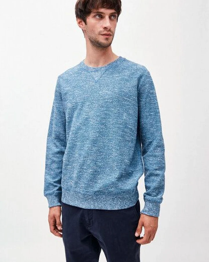 ARMEDANGELS YAARON MELANGE - Herren Sweatshirt aus Bio-Baumwolle