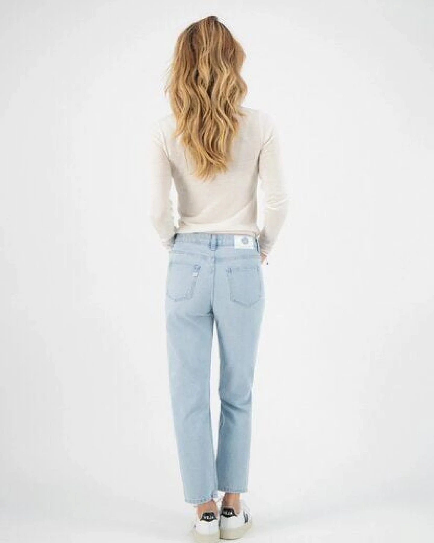 MUD Jeans Jeans - Cropped Mimi - Sun Stone – Ansicht 4