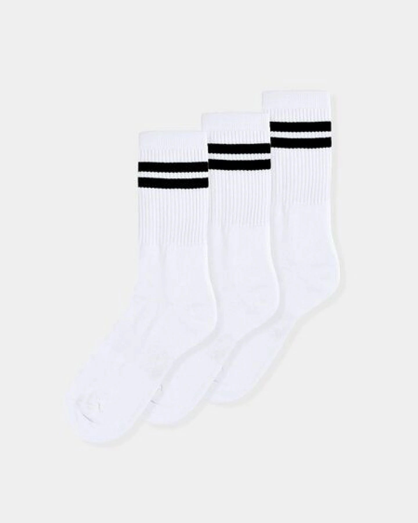 erlich textil Andi Tennis Socken 3er Pack aus Bio-Baumwolle, made in Europe – Ansicht 3
