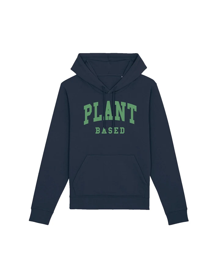 Oat Milk Club Damen vegan Hoodie Plant Based Unisex Marineblau