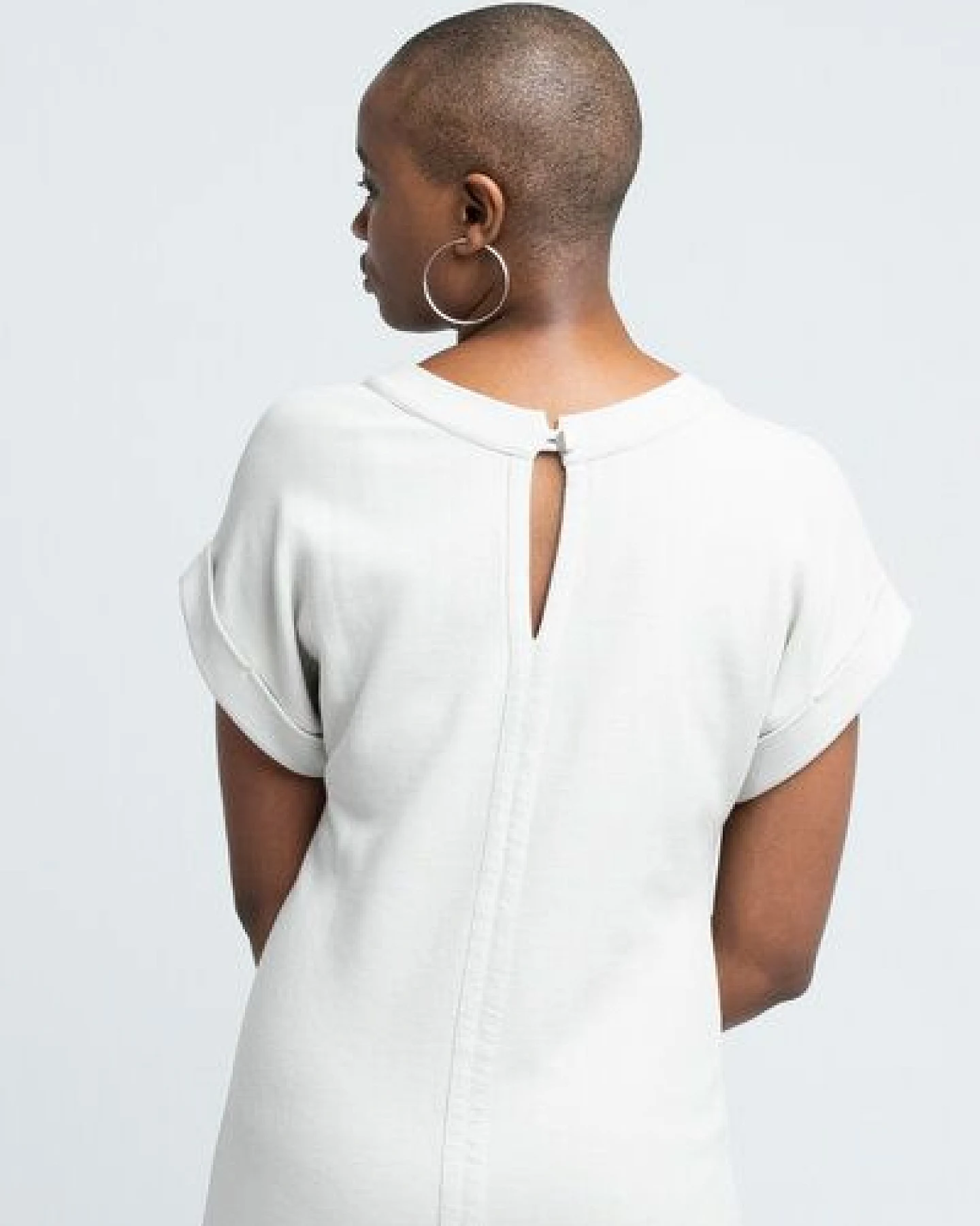 SHIPSHEIP CAMILLE - Damen Kleid in Rippoptik aus Bio-Baumwolle – Ansicht 2