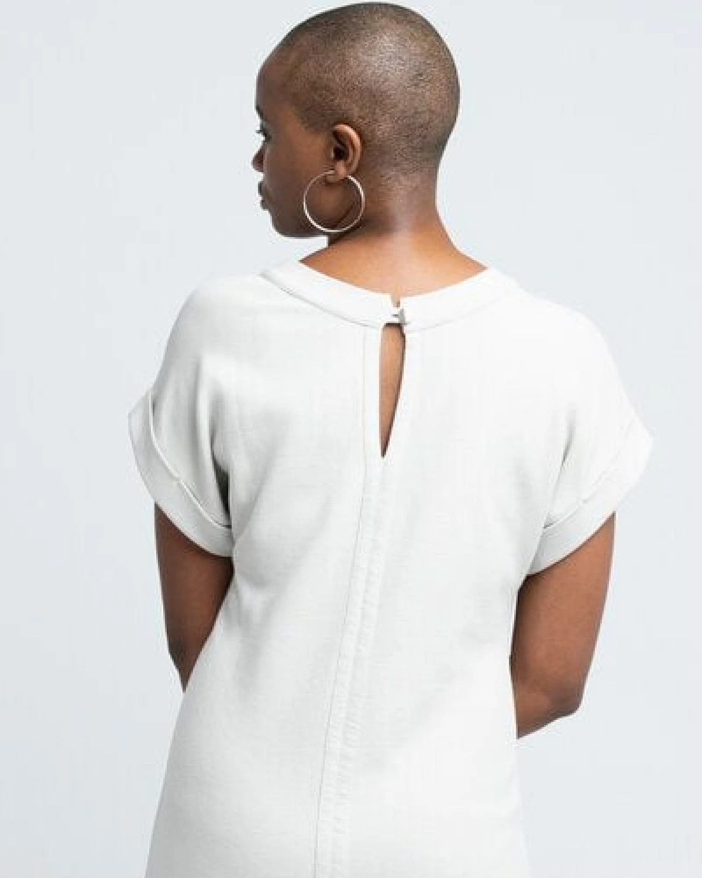SHIPSHEIP CAMILLE - Damen Kleid in Rippoptik aus Bio-Baumwolle – Ansicht 2