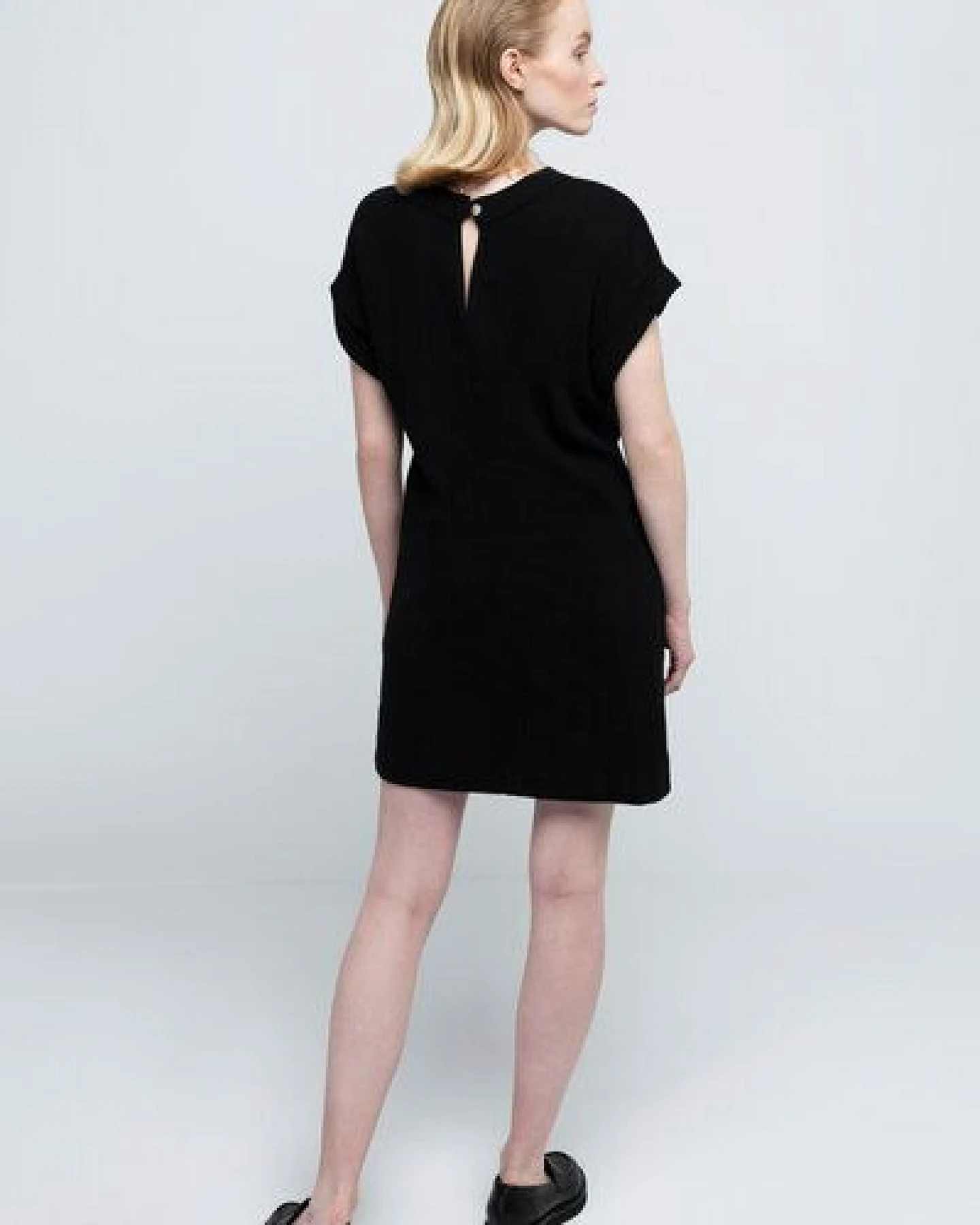 SHIPSHEIP CAMILLE - Damen Kleid in Rippoptik aus Bio-Baumwolle – Ansicht 2