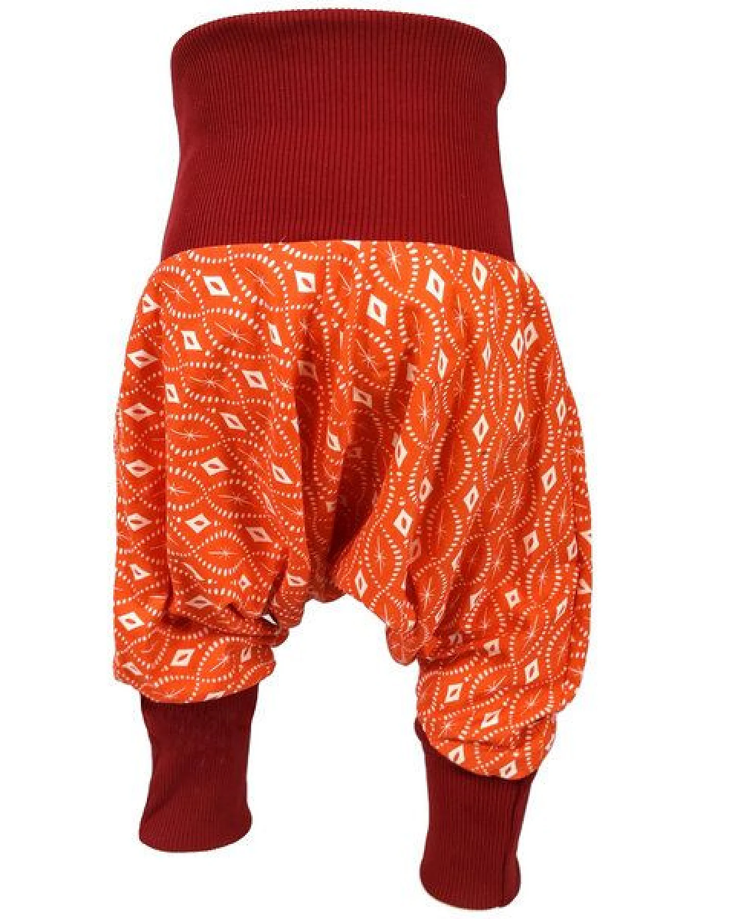 liebewicht Bio Yogahose Sarouelhose Pumphose "Oranginchen" – Ansicht 2