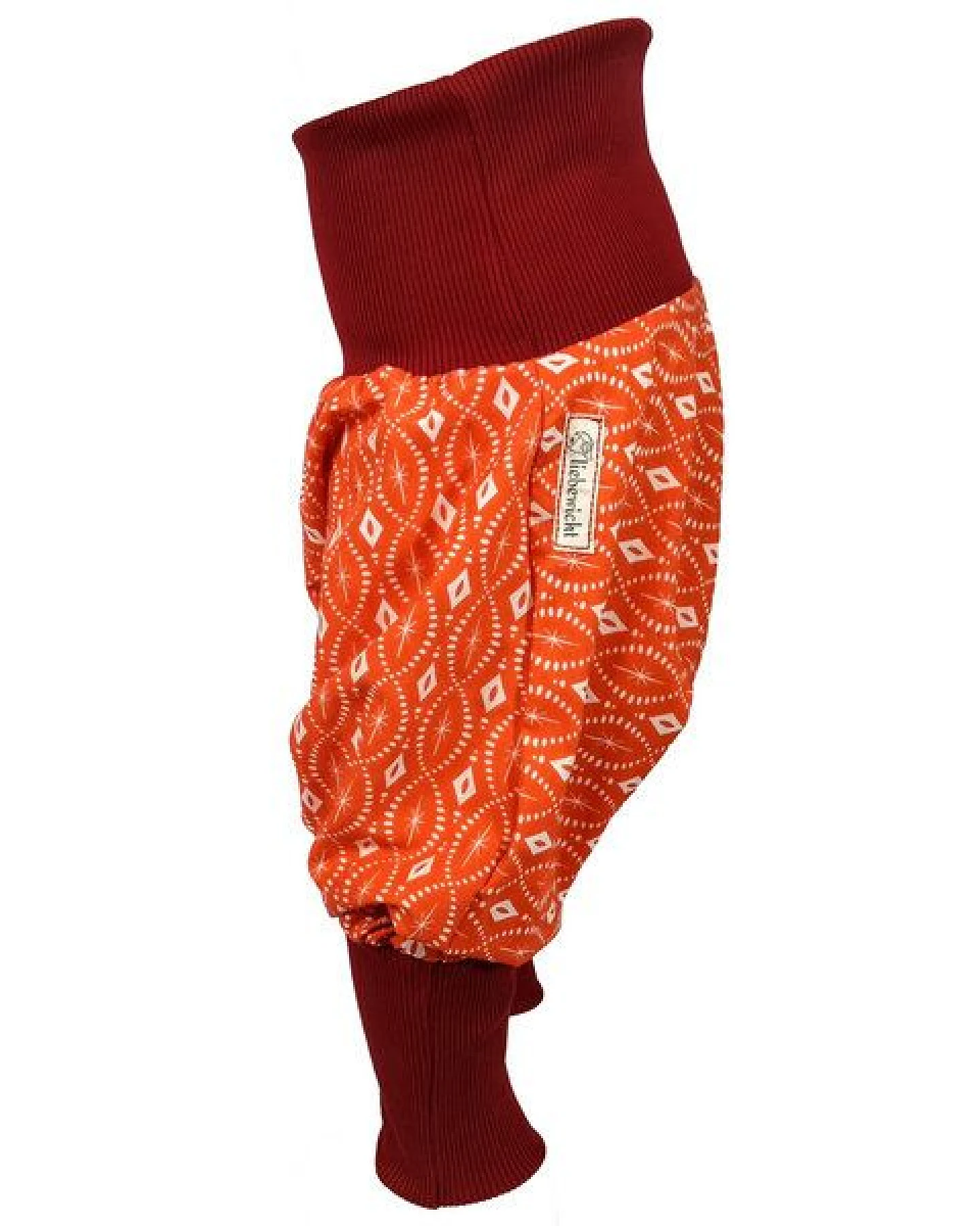liebewicht Bio Yogahose Sarouelhose Pumphose "Oranginchen" – Ansicht 3