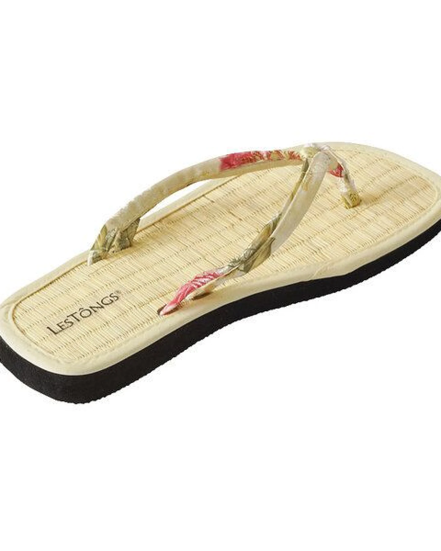 Les Tôngs Juncus-D - Offene Zimtsandalen - vegane & Gesunde Zimtsohle Flip Flops – Ansicht 2