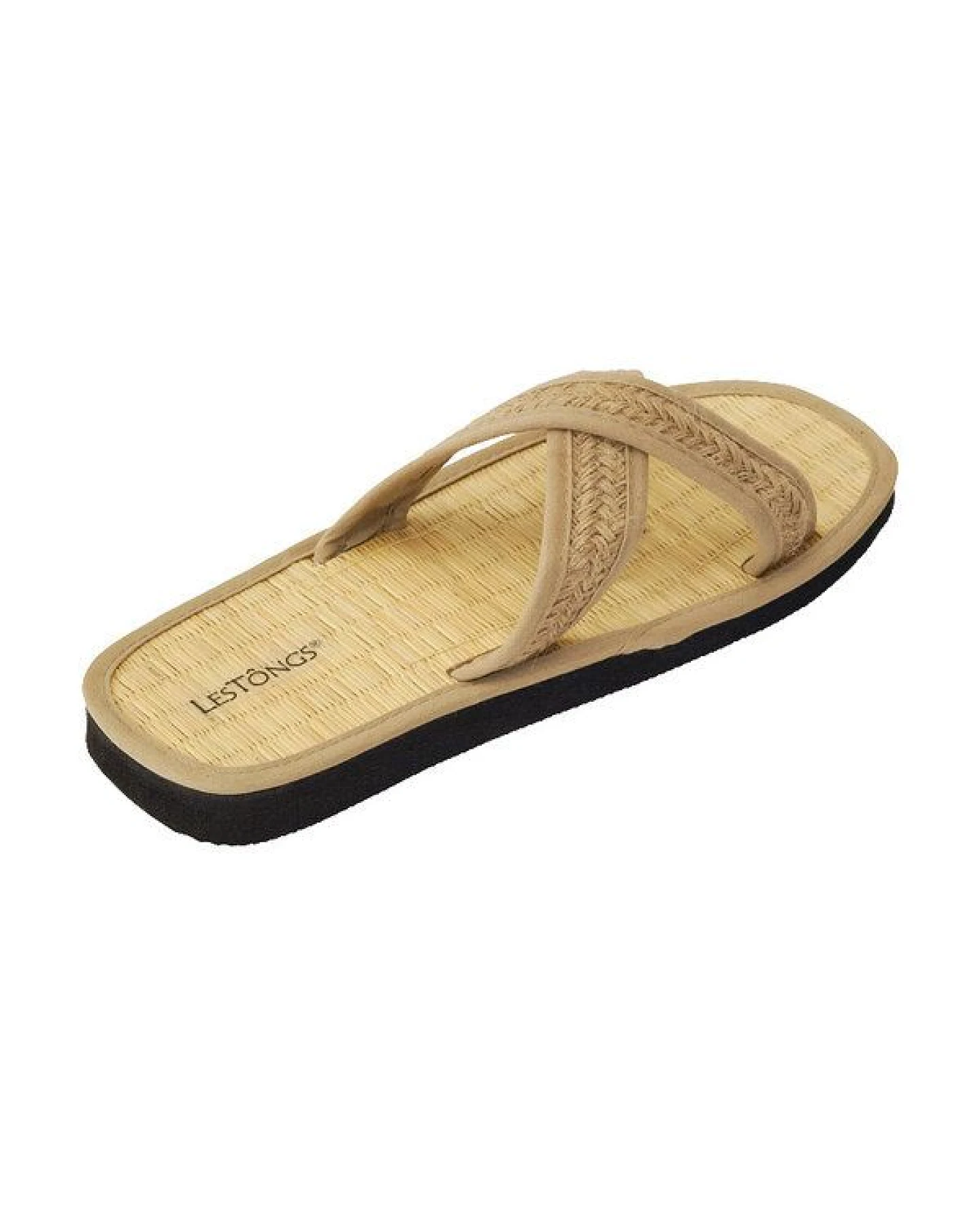 Les Tôngs JUNCUS-X Plaits - vegane & Gesunde Zimtlatschen Zimtsohle Flip Flops – Ansicht 3