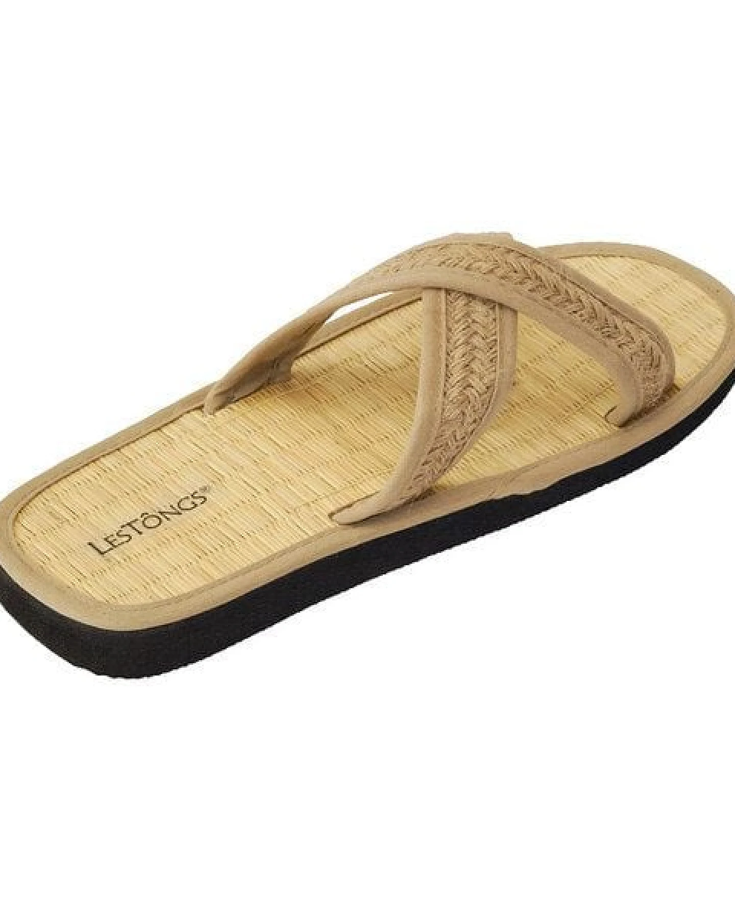Les Tôngs JUNCUS-X Plaits - vegane & Gesunde Zimtlatschen Zimtsohle Flip Flops – Ansicht 3