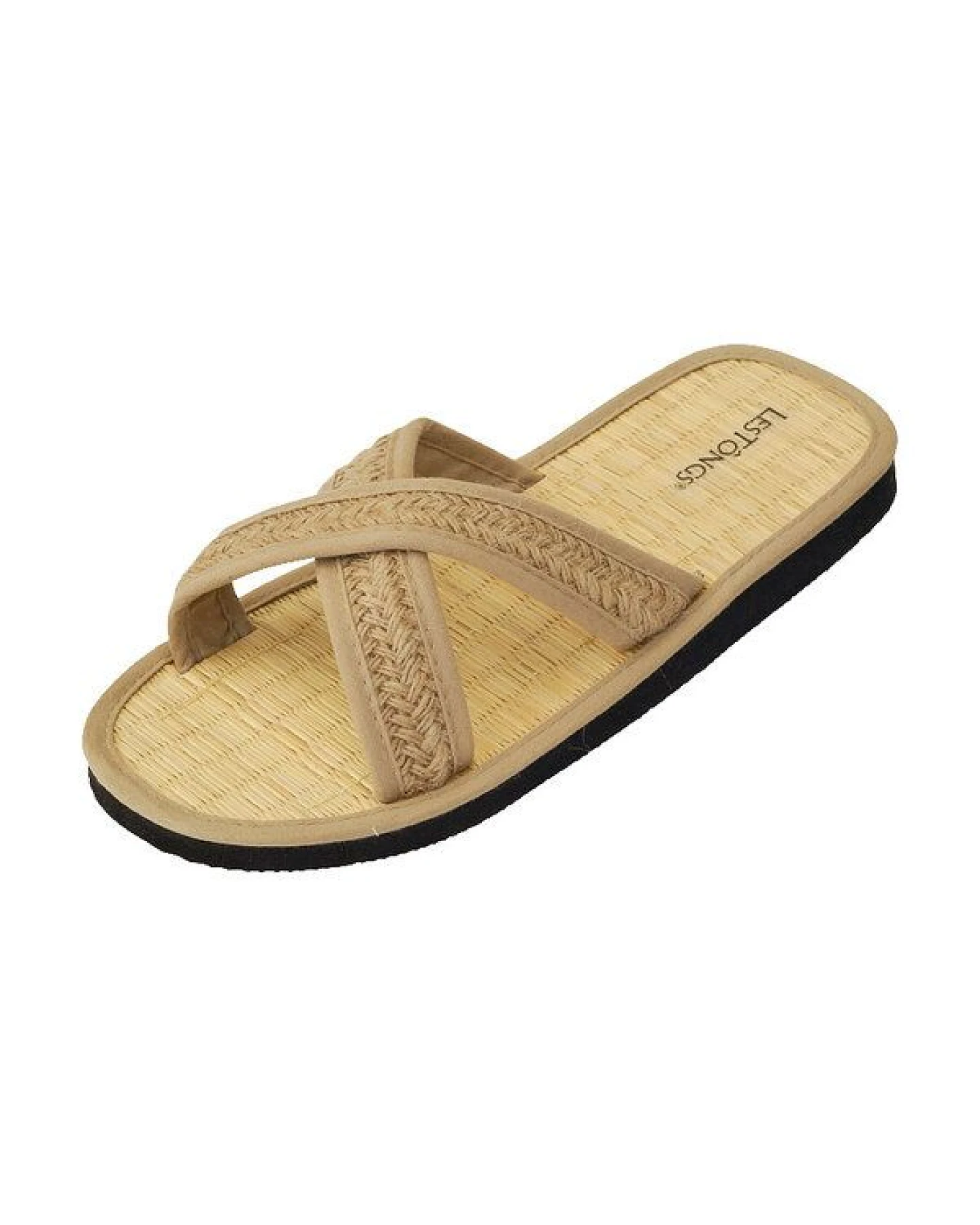 Les Tôngs JUNCUS-X Plaits - vegane & Gesunde Zimtlatschen Zimtsohle Flip Flops – Ansicht 2