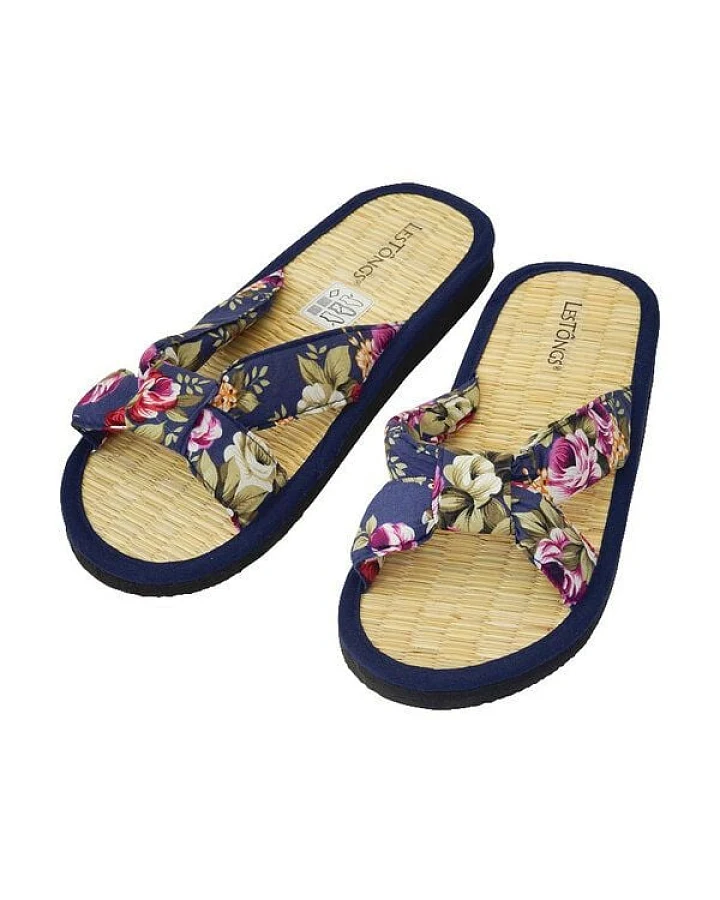 Les Tôngs Juncus-K Flower - Zimtlatschen - vegane & Gesunde Zimtsohle Flip Flops