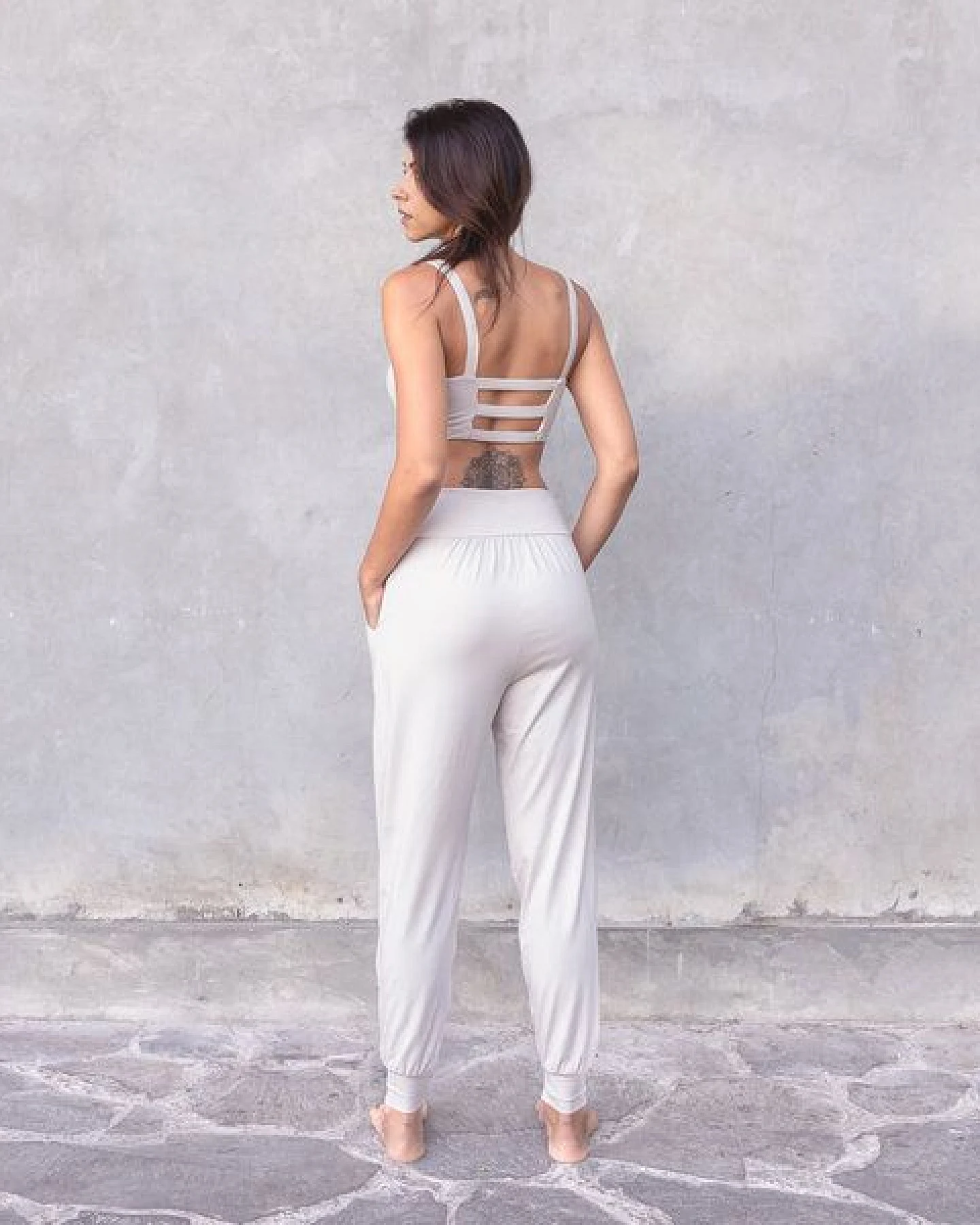 Jaya CARMEN - Damen - Bra für Yoga aus Biobaumwolle – Ansicht 2