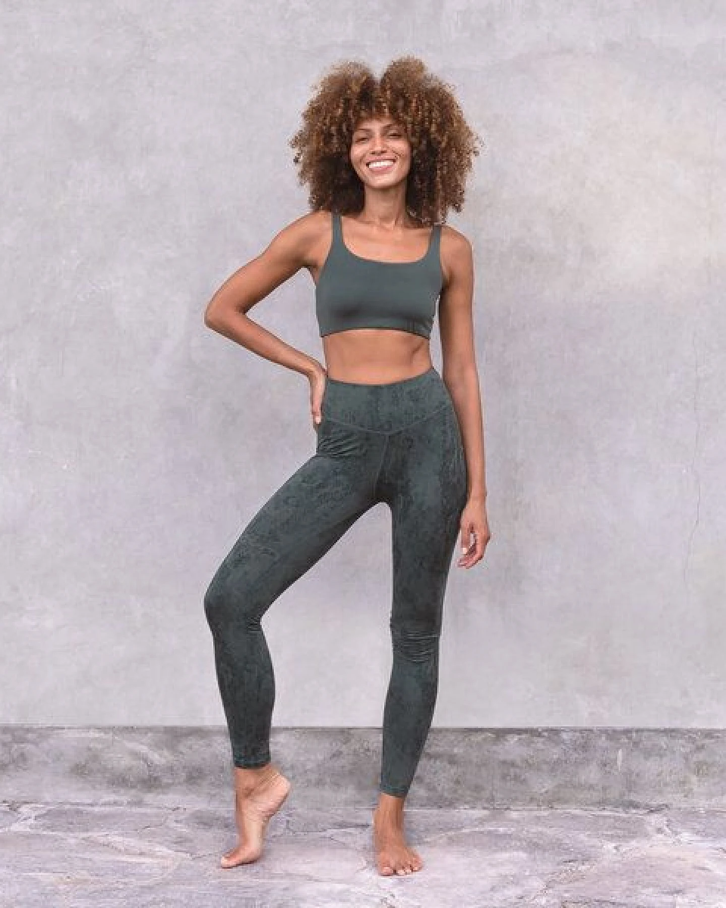 Jaya CARMEN - Damen - Bra für Yoga aus Biobaumwolle – Ansicht 2