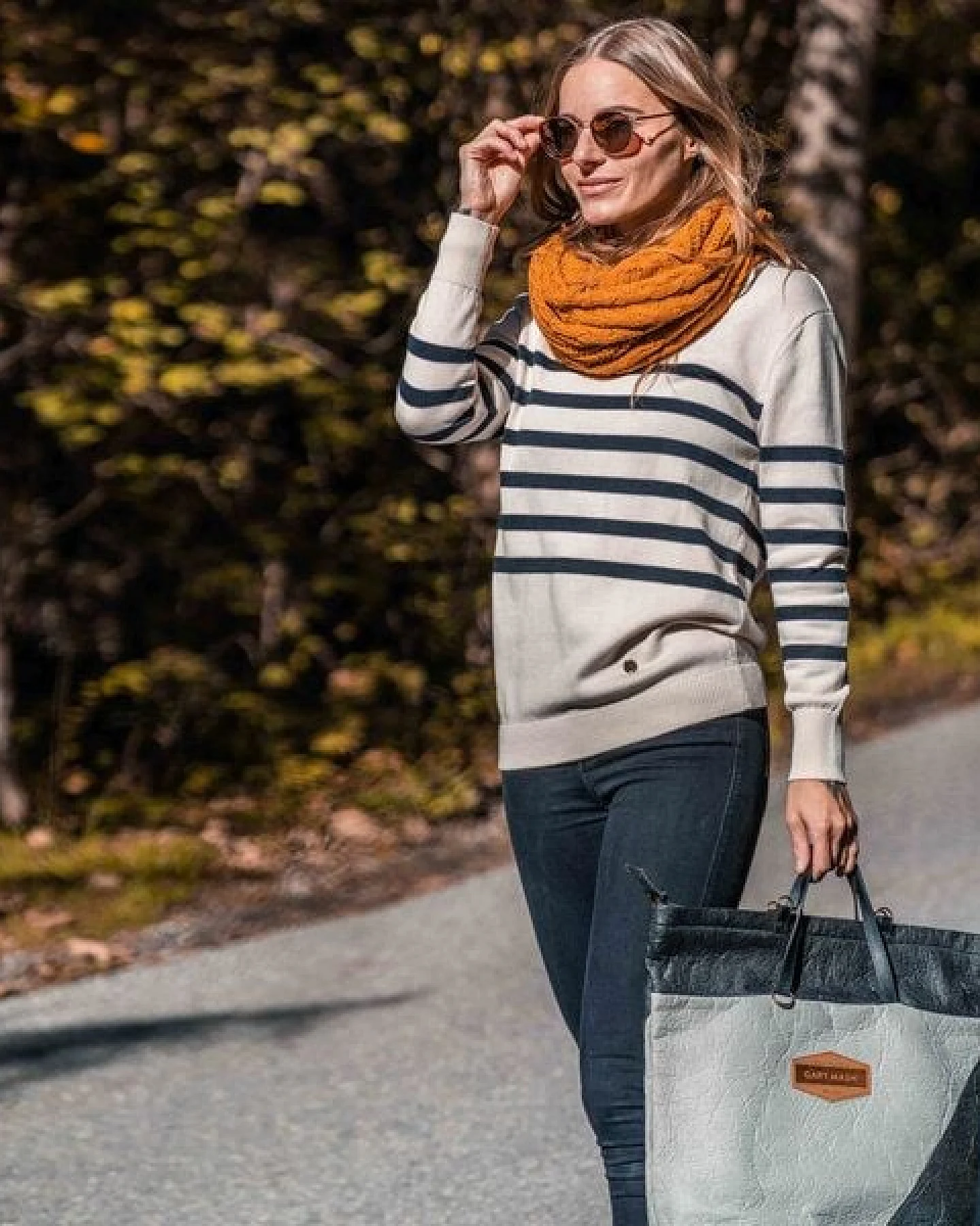 GARY MASH JANE Allroundertasche aus Ananasleder Piñatex – Ansicht 4