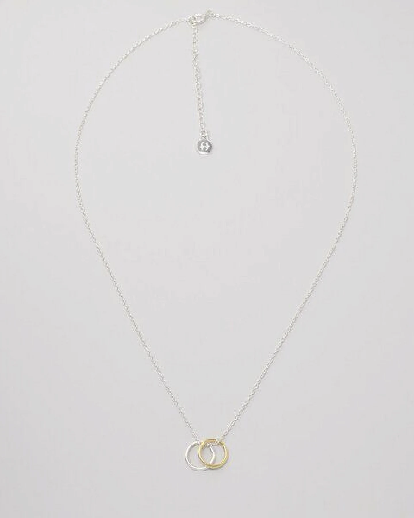 fejn jewelry Kette 'bicolor circle' – Ansicht 2