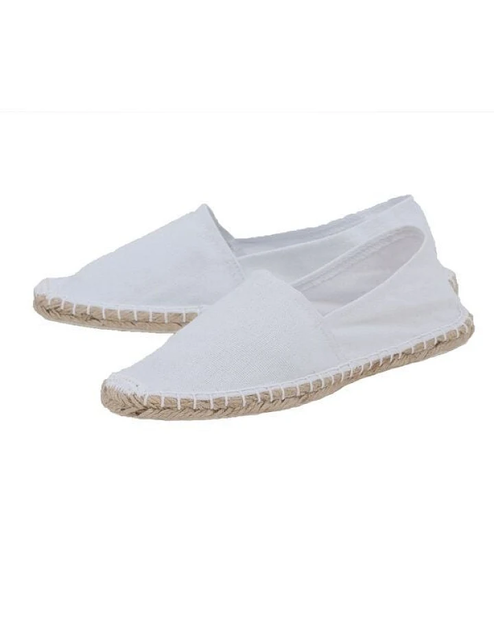 Japanwelt Espadrilles Espadrilles Canvas Unisex Low Top Sommerlatschen Flache Ballerina