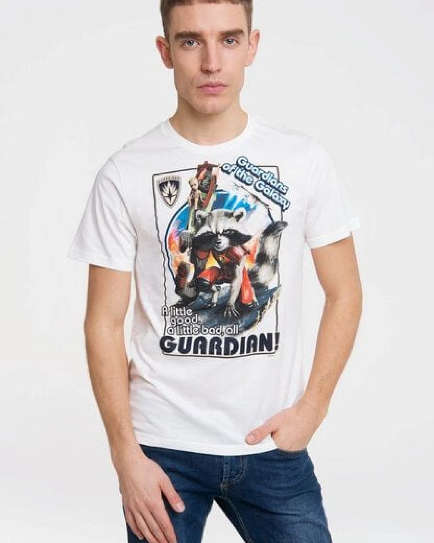 LOGOSH!RT LOGOSHIRT - Marvel Guardians of the Galaxy - Rocket Raccoon - T-Shirt – Ansicht 3