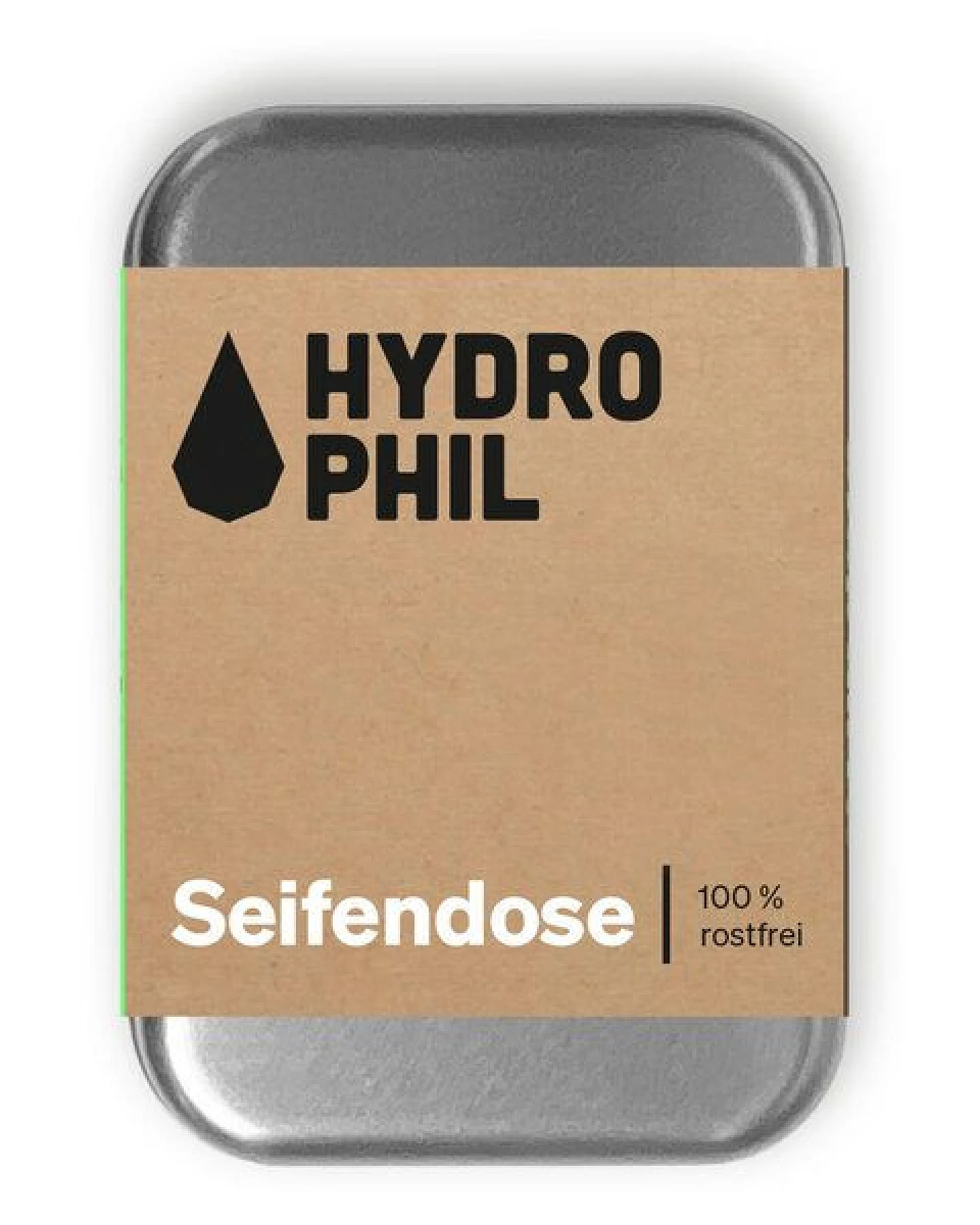 HYDROPHIL Umweltfreundliche Seifendose aus Weißblech für feste Seife – Ansicht 2