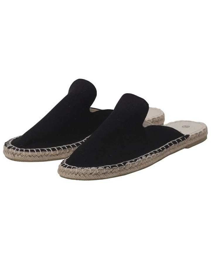 Japanwelt Espadrilles Damen Espadrilles Canvas Pantoffeln Glitzer Leinen Sommerlatschen