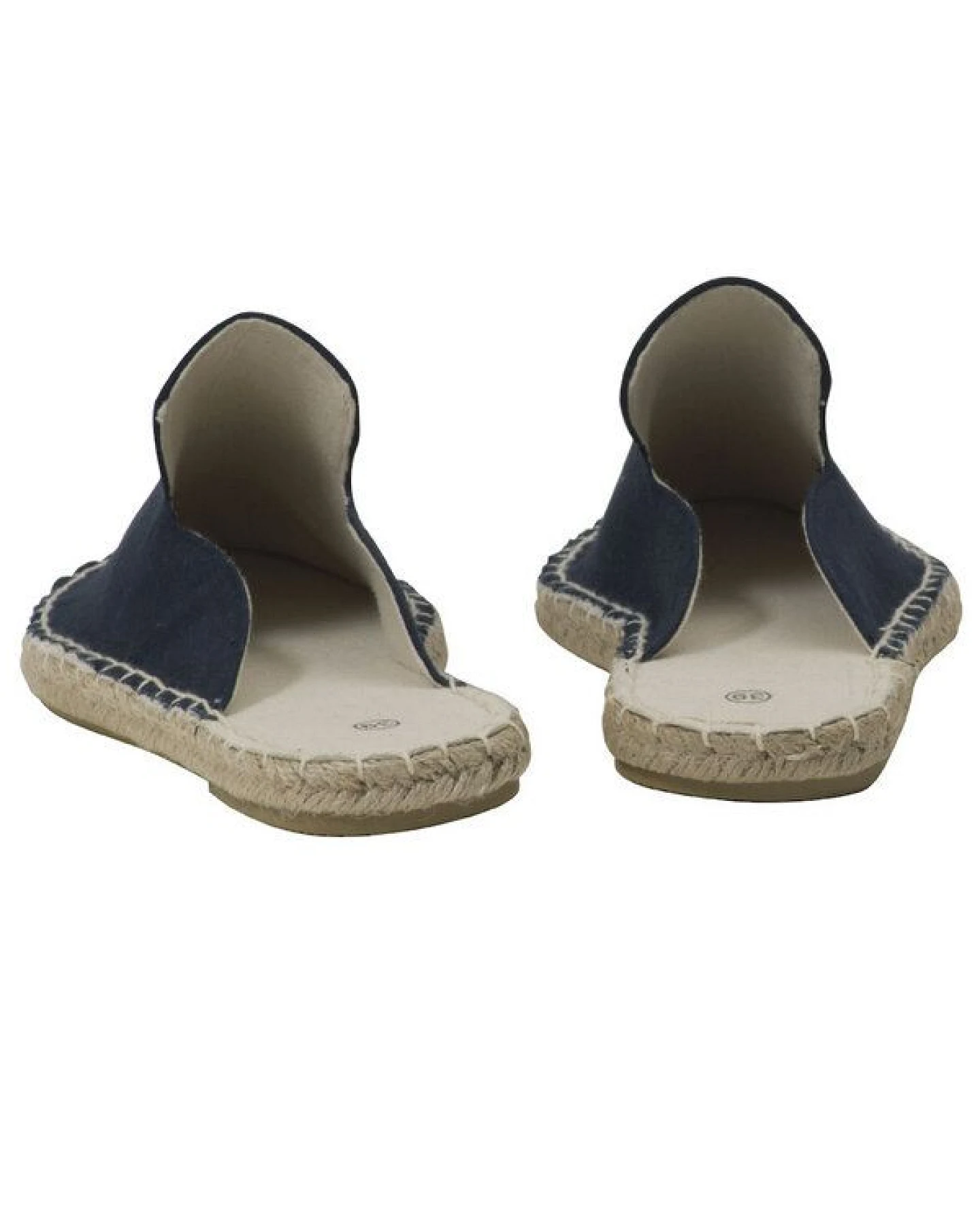 Japanwelt Espadrilles Damen Espadrilles Canvas Pantoffeln Glitzer Leinen Sommerlatschen – Ansicht 2