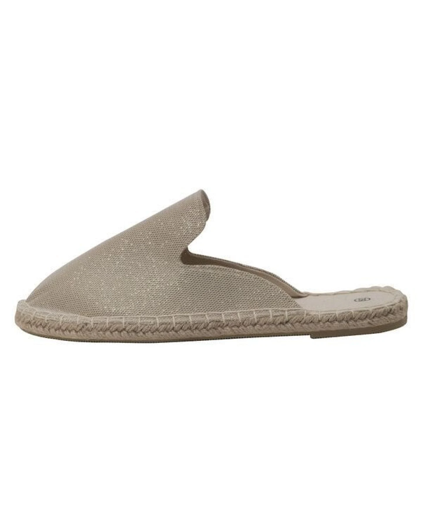 Japanwelt Espadrilles Damen Espadrilles Canvas Pantoffeln Glitzer Leinen Sommerlatschen – Ansicht 4