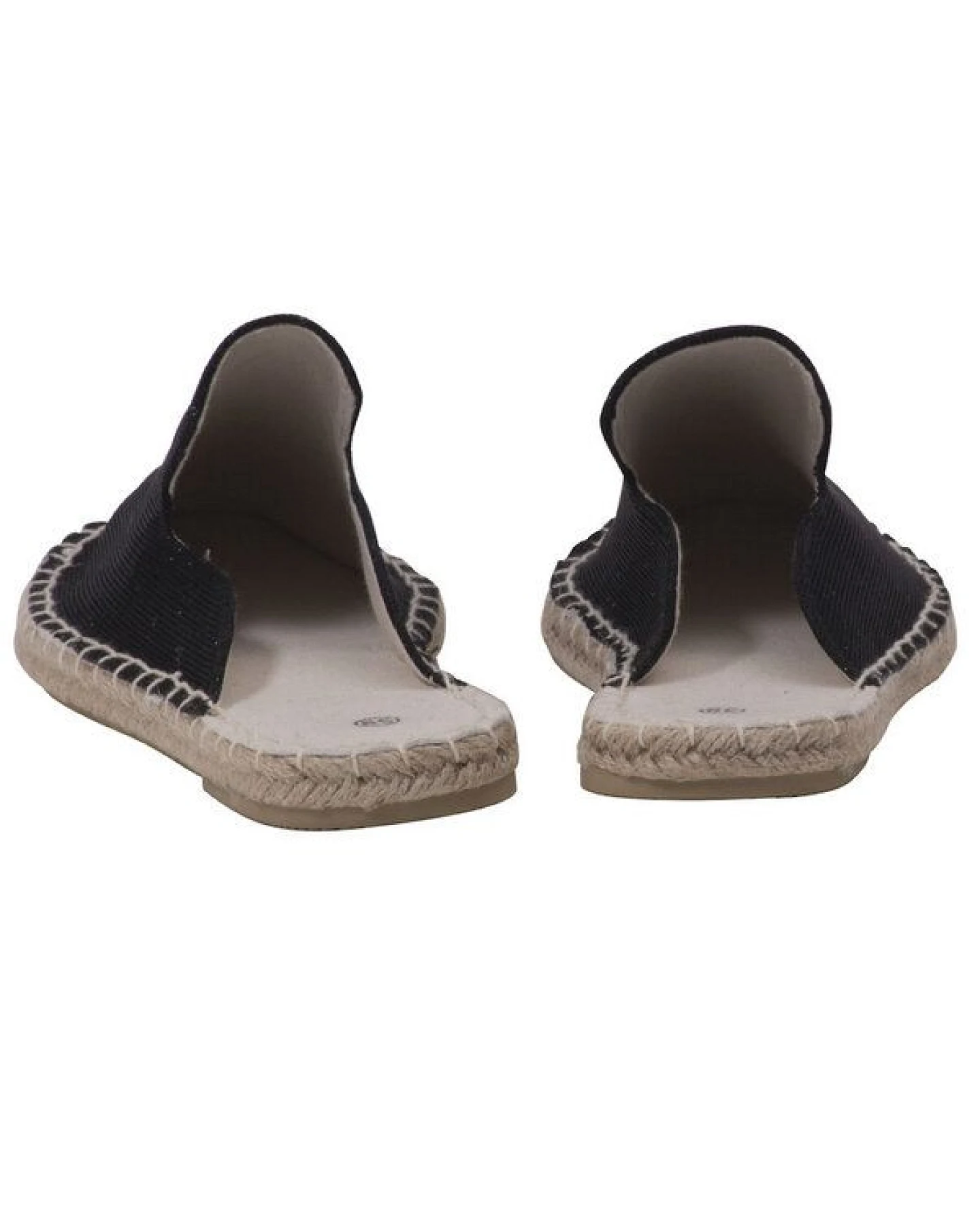 Japanwelt Espadrilles Damen Espadrilles Canvas Pantoffeln Glitzer Leinen Sommerlatschen – Ansicht 2