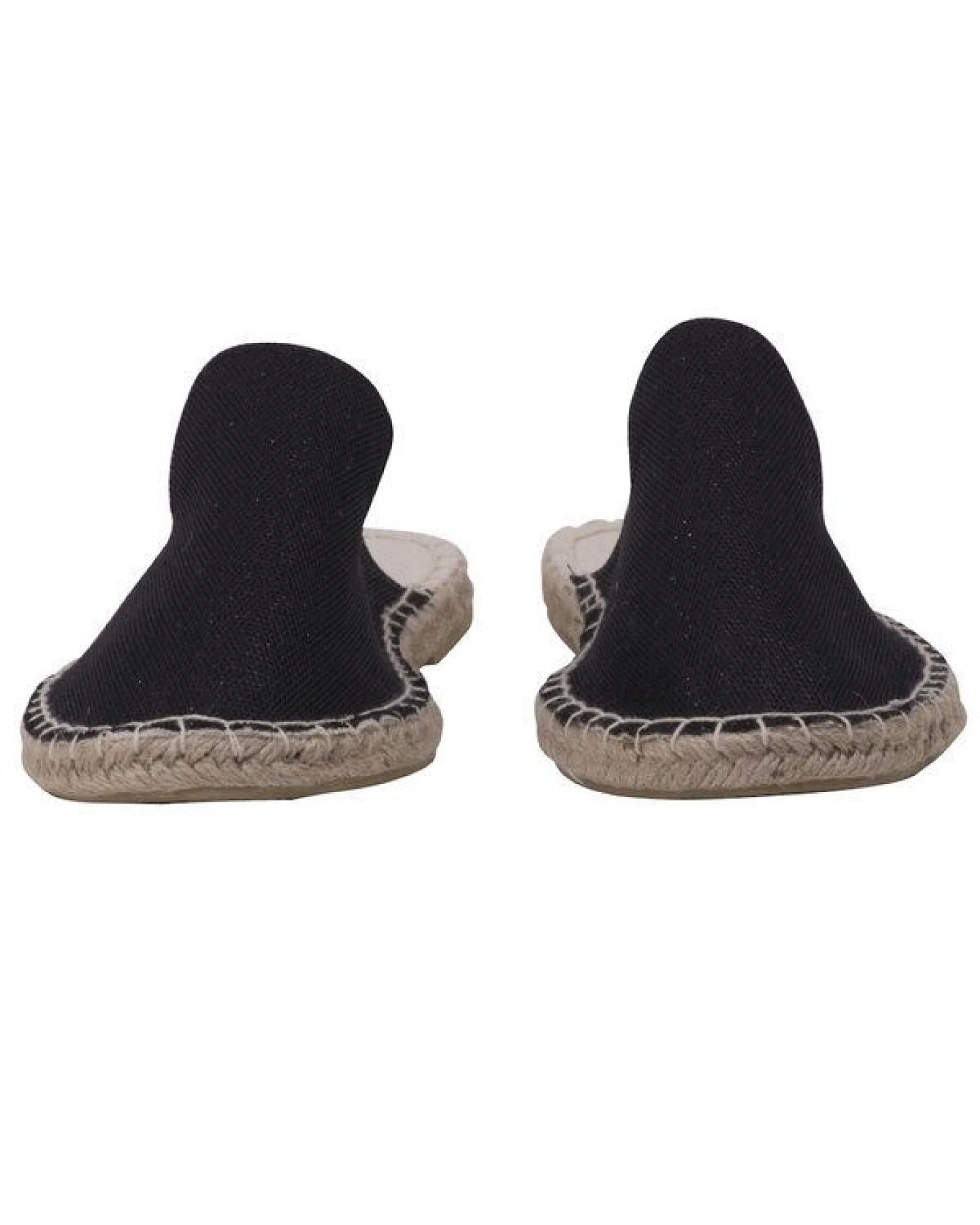 Japanwelt Espadrilles Damen Espadrilles Canvas Pantoffeln Glitzer Leinen Sommerlatschen – Ansicht 3
