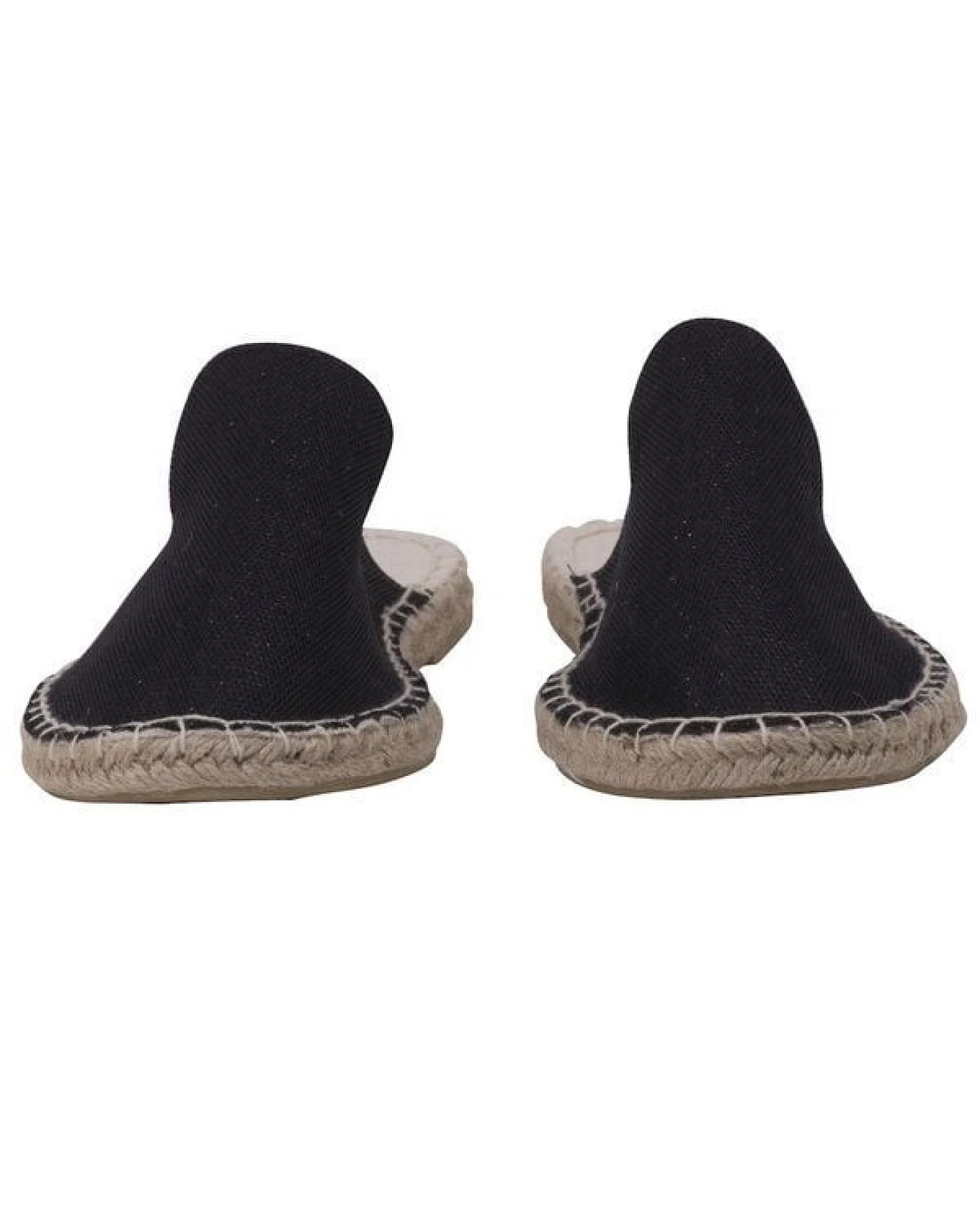 Japanwelt Espadrilles Damen Espadrilles Canvas Pantoffeln Glitzer Leinen Sommerlatschen – Ansicht 3
