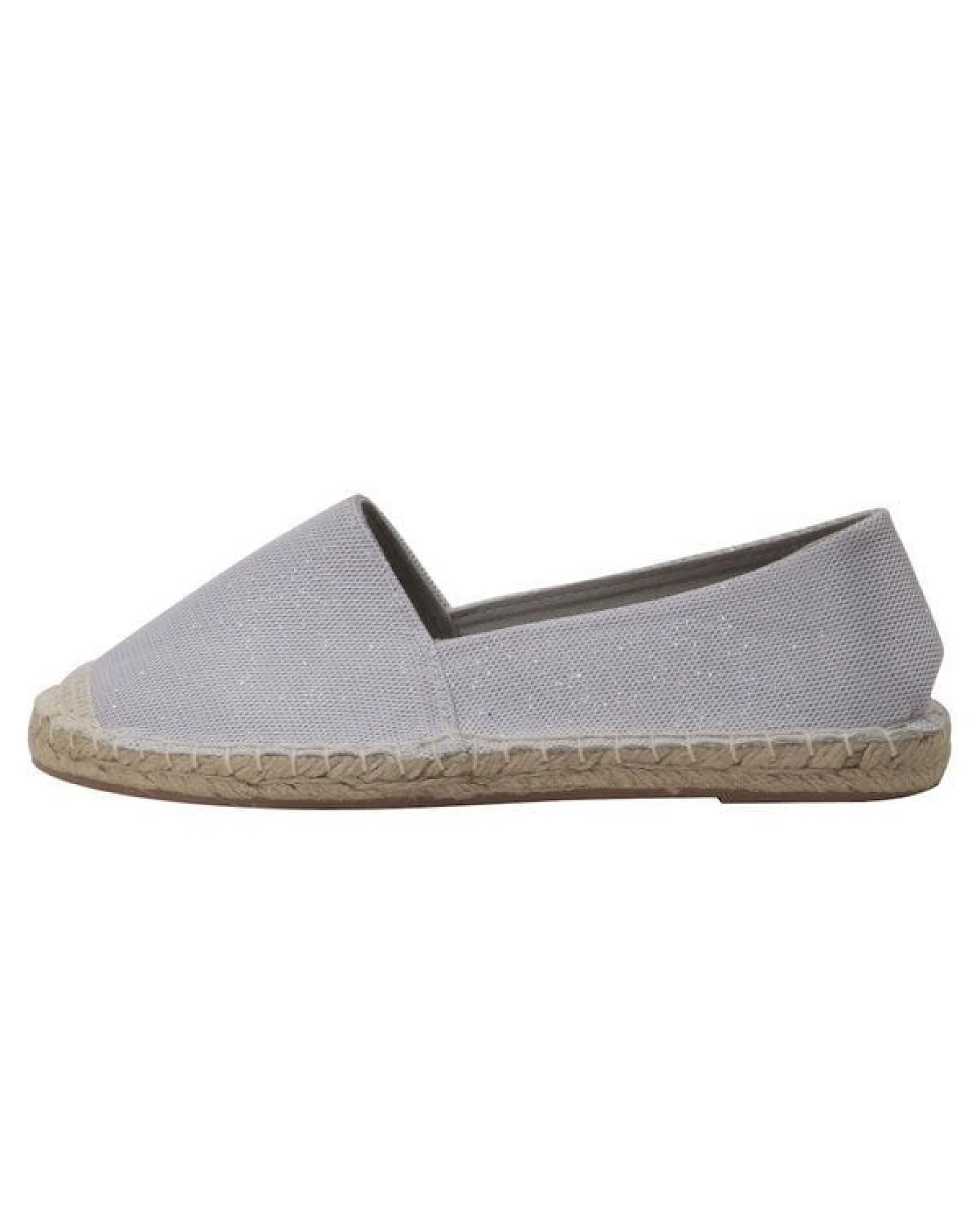 Japanwelt Espadrilles Damen Espadrilles Glitzer Canvas Slipper Sommerlatschen ALS Abendschuh – Ansicht 4