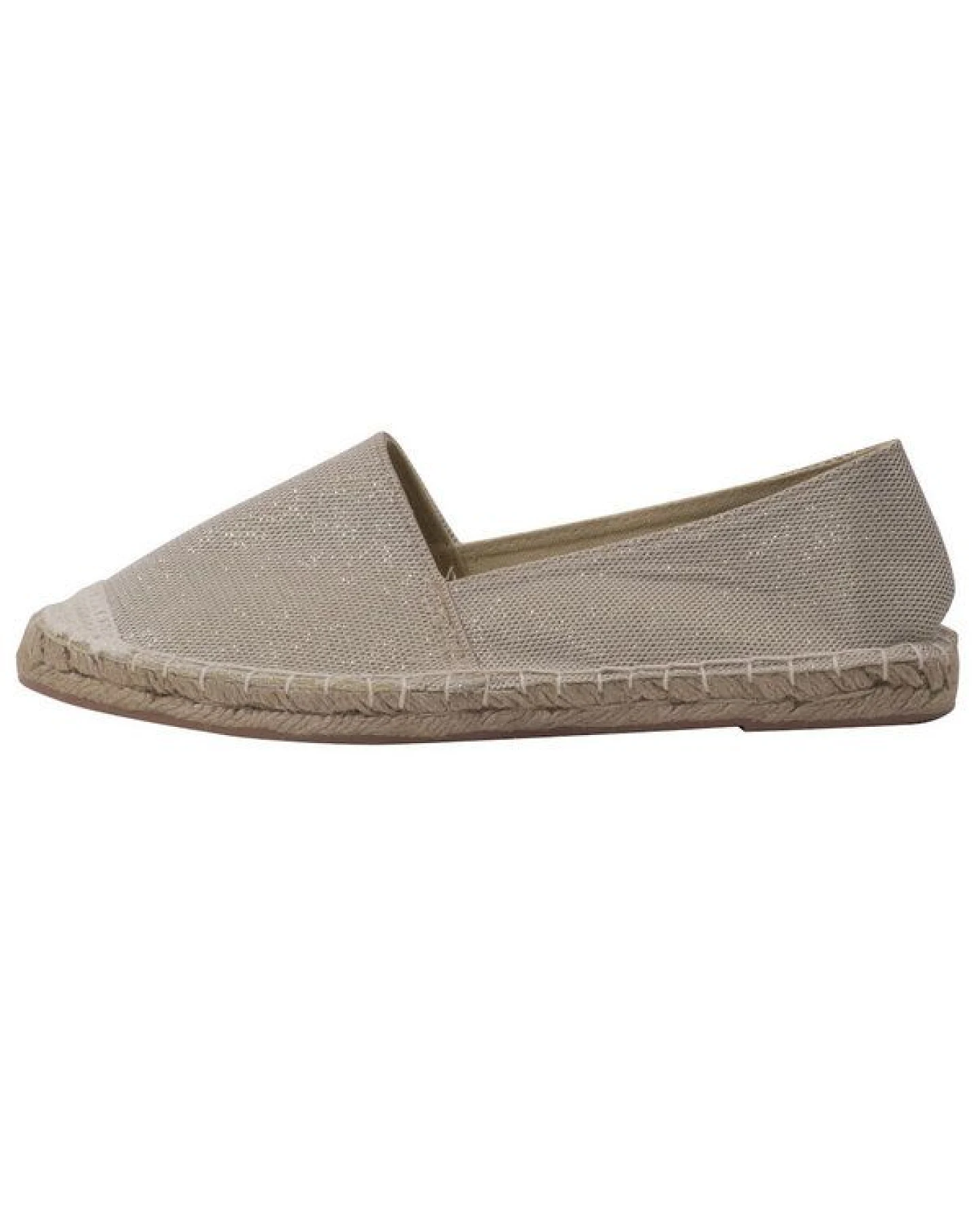 Japanwelt Espadrilles Damen Espadrilles Glitzer Canvas Slipper Sommerlatschen ALS Abendschuh – Ansicht 4