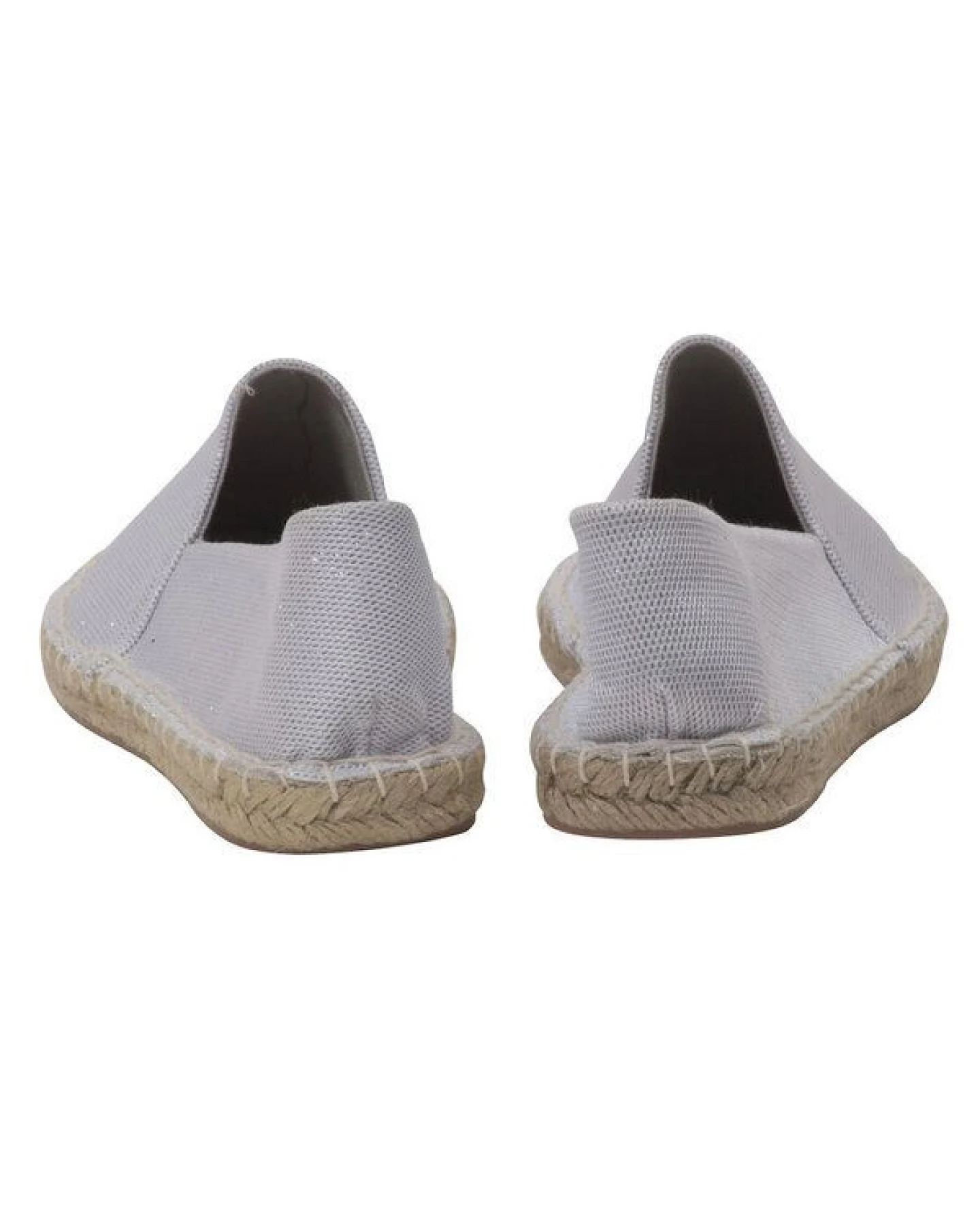 Japanwelt Espadrilles Damen Espadrilles Glitzer Canvas Slipper Sommerlatschen ALS Abendschuh – Ansicht 2