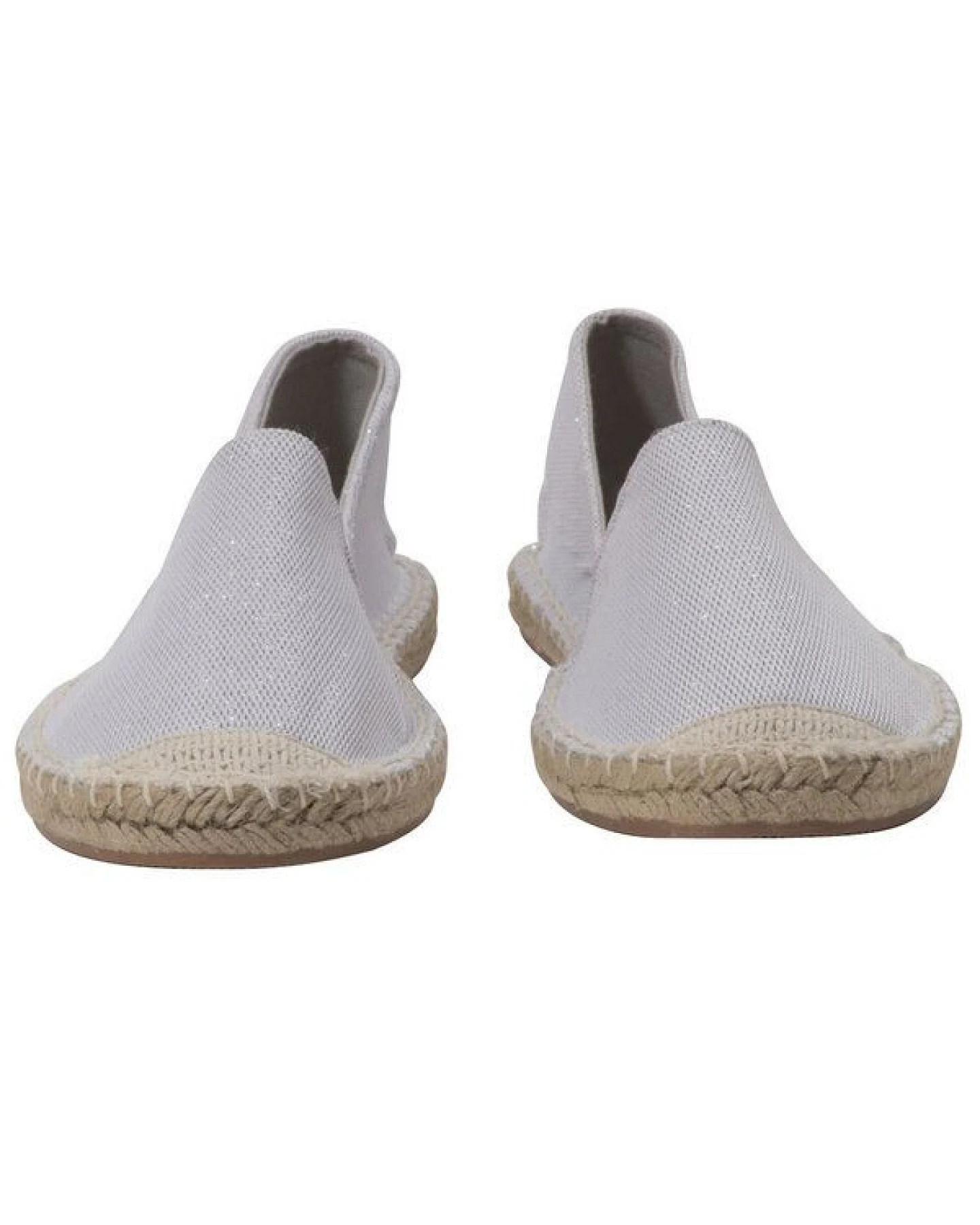Japanwelt Espadrilles Damen Espadrilles Glitzer Canvas Slipper Sommerlatschen ALS Abendschuh – Ansicht 3