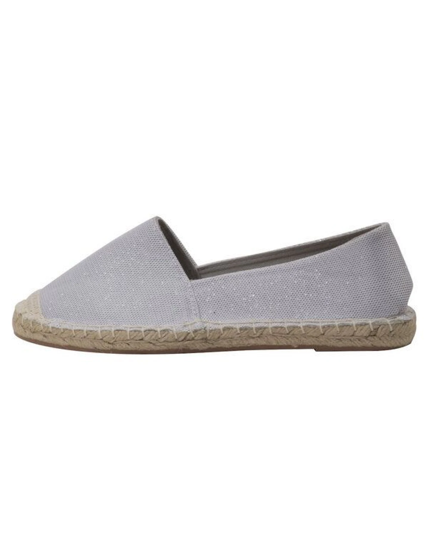 Japanwelt Espadrilles Damen Espadrilles Glitzer Canvas Slipper Sommerlatschen ALS Abendschuh – Ansicht 4