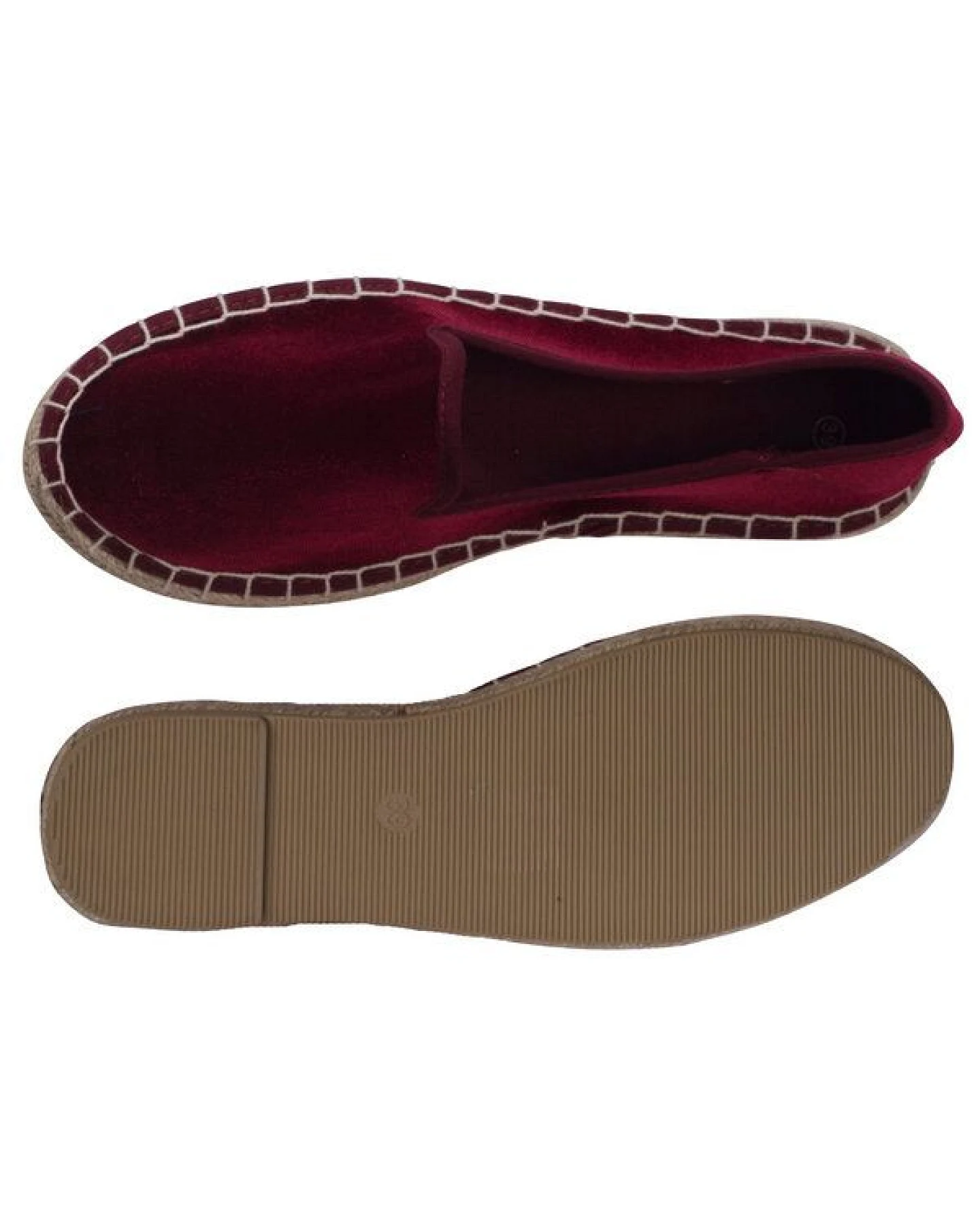 Japanwelt Espadrilles Espadrilles Samtschuhe Pantoffeln Slipper Sommerlatschen Ballerinas – Ansicht 3