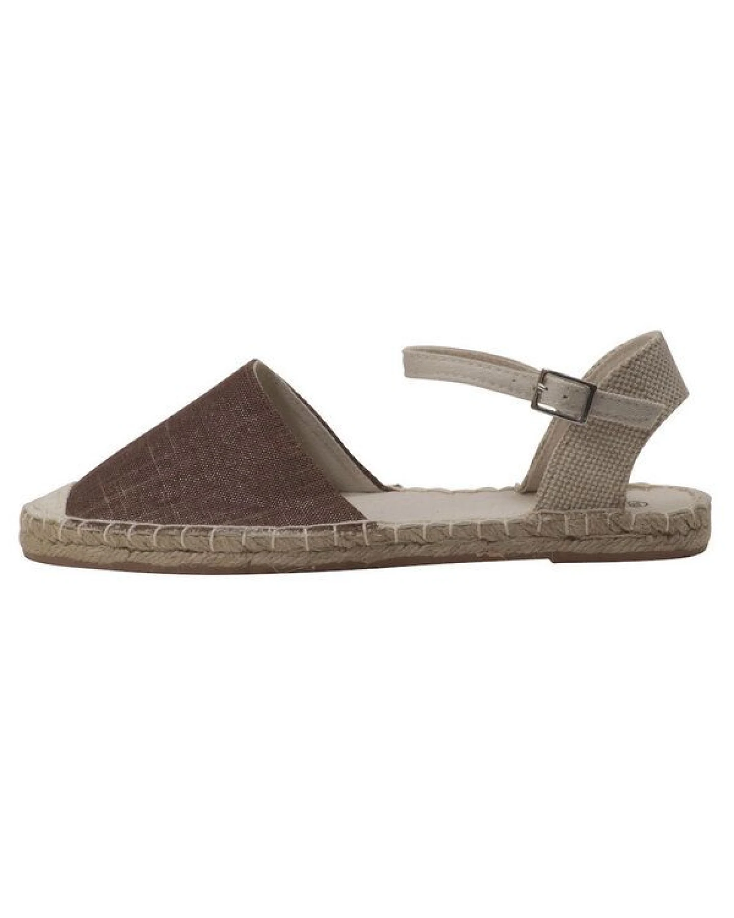 Japanwelt Espadrilles Damen Espadrilles Riemchen Canvas offen Slipper Sommersandalen – Ansicht 4