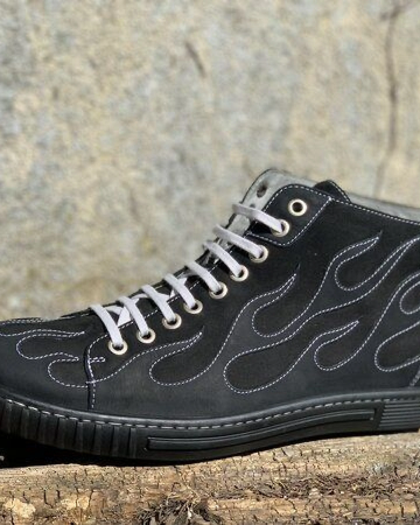 b.y.r.d. High-Cut Sneaker burning 67 – Ansicht 3